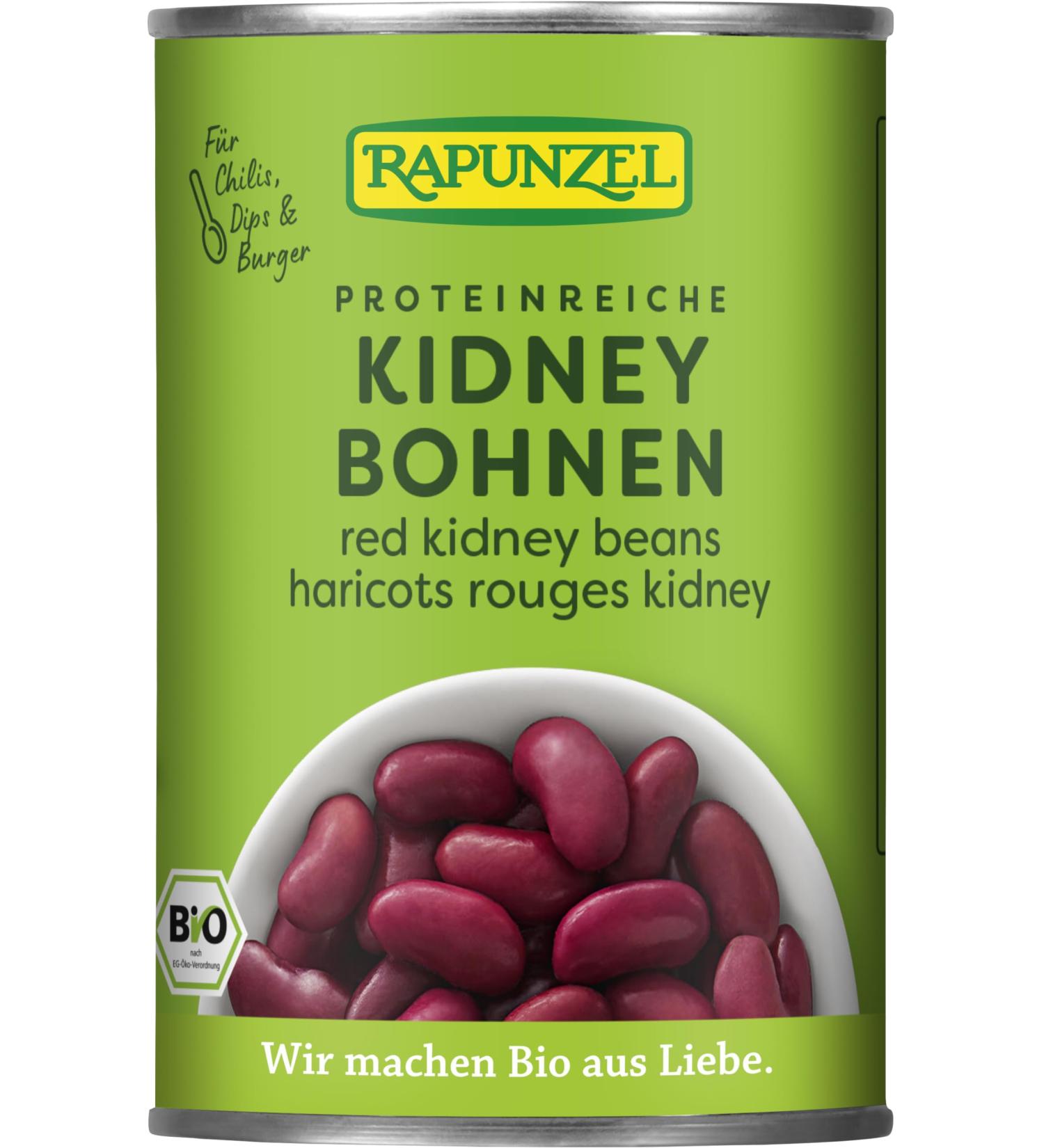 Rapunzel Organic Red Kidney Beans in a can (2 x 400 gr)