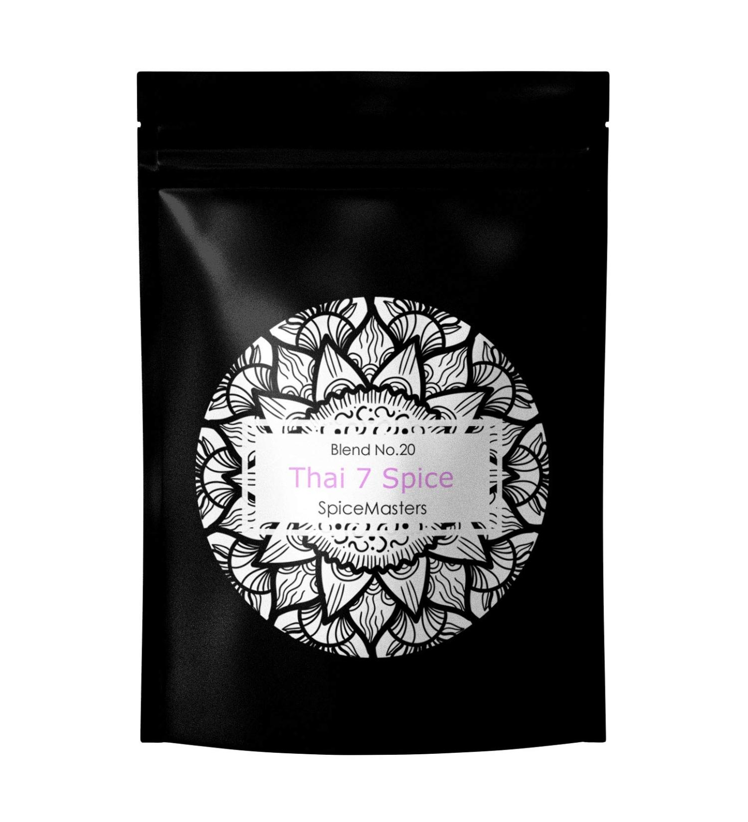 Spice Masters Thai 7 Spice Seasoning 100g - Create 10 Easy Family Meals - Authentic & Superior Hand-Blended Mix - Buy Online on GoSupps.com