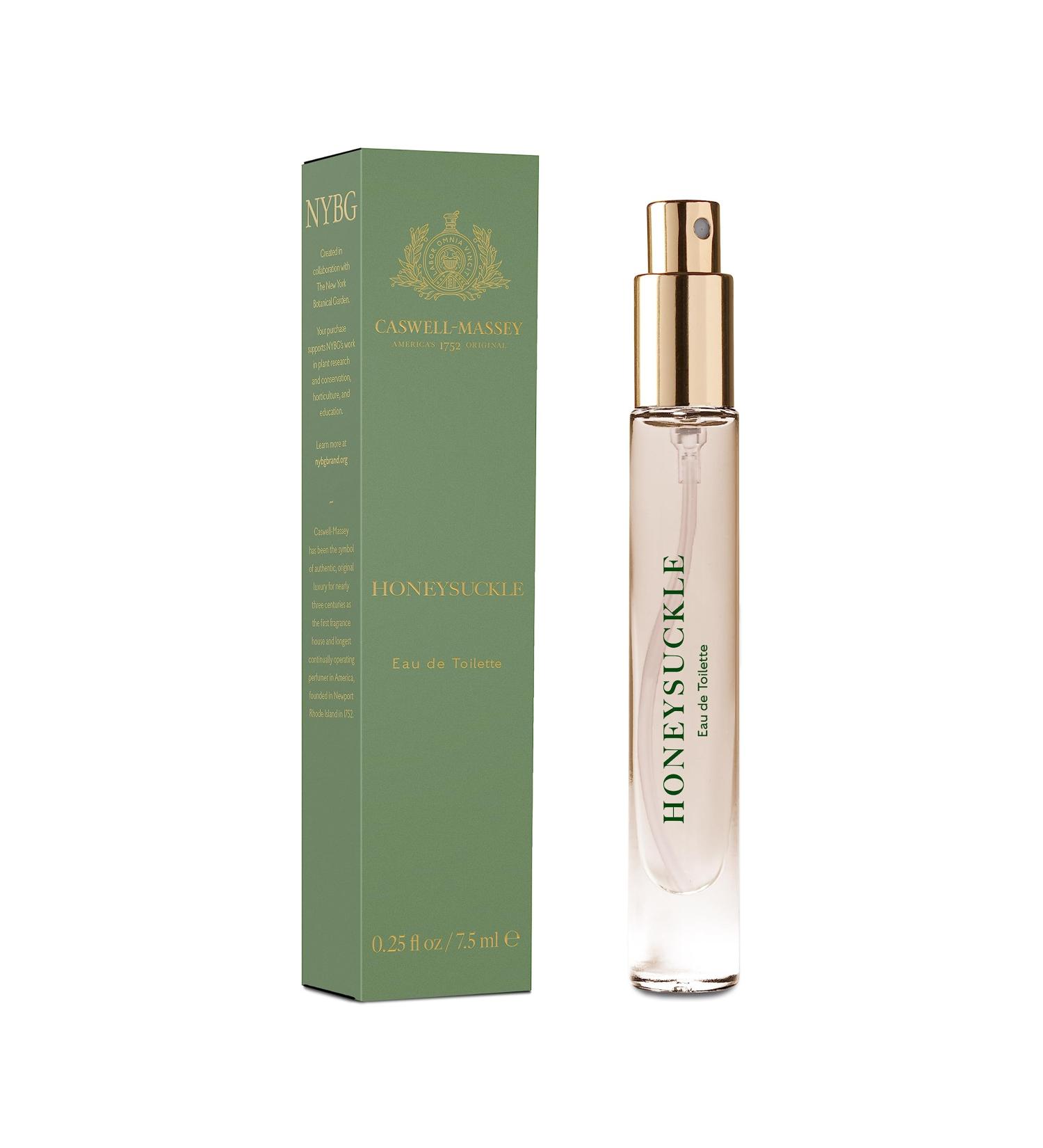 Caswell-Massey Honeysuckle Eau de Toilette Fresh Feminine Floral Fragrance Inspired by New York Botanical Garden Sample Size Vial 0.25 Fl Oz Honeysuckle 0.25 Fl Oz (Pack of 1) - Buy Online on GoSupps.com