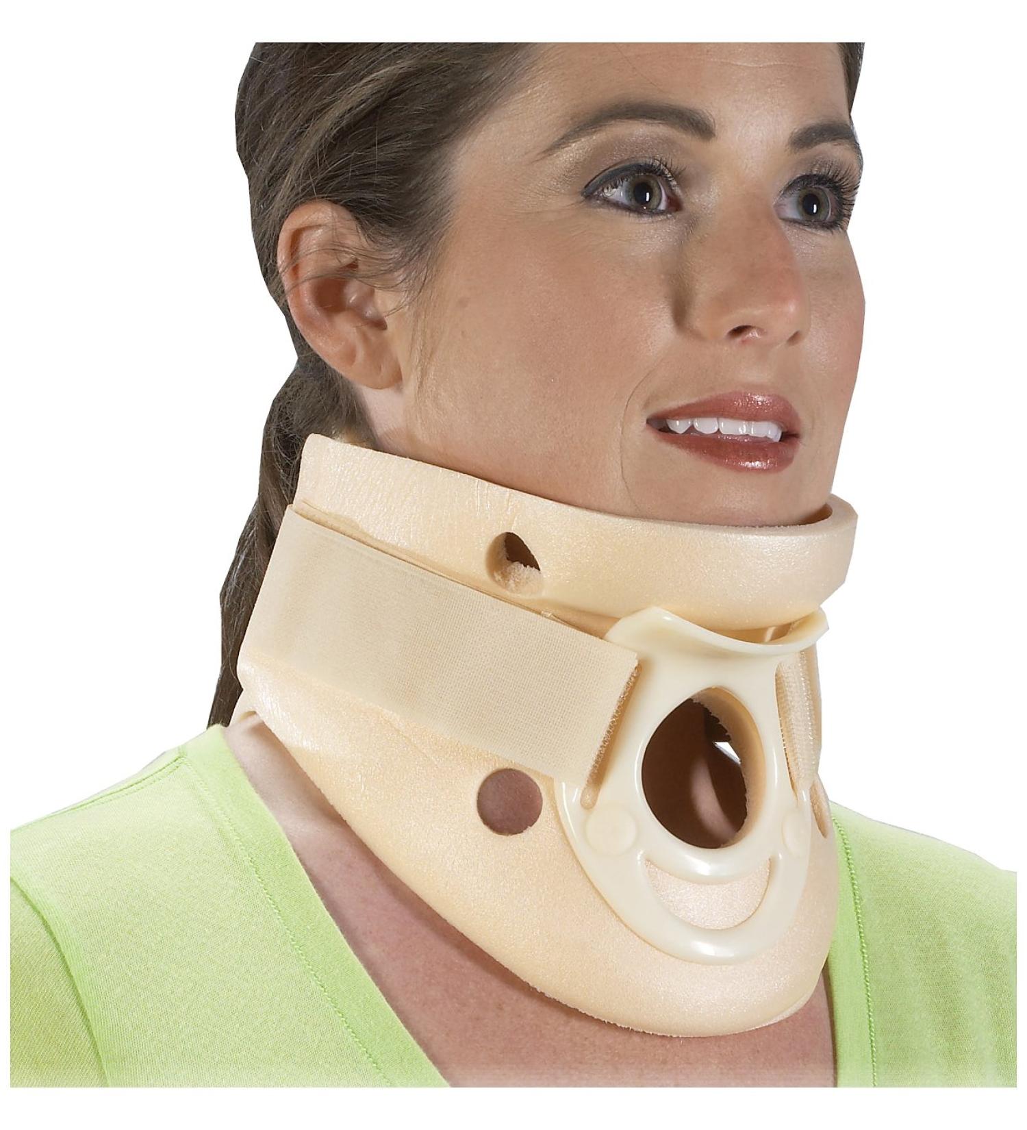 3 1/4 Inch Immobilizer Collar Beige Small