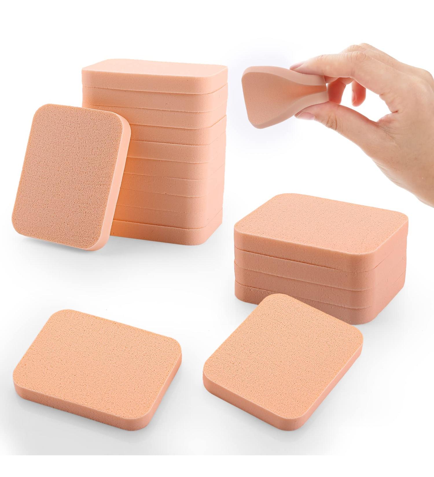 Molain Mini Makeup Sponges - 24 Piece Beauty Blender Set for Flawless Foundation Application | Skin Tone Blending Pads & Accessories - Buy Online on GoSupps.com