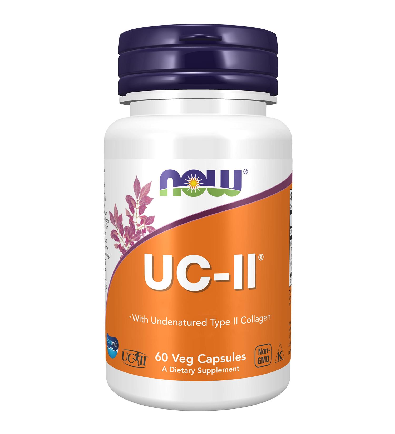 Now Foods UC-II (Collagen Type 2) with Minerals 60 Capsules Lab Tested Gluten Free Soy Free Non-GMO - Buy Online on GoSupps.com