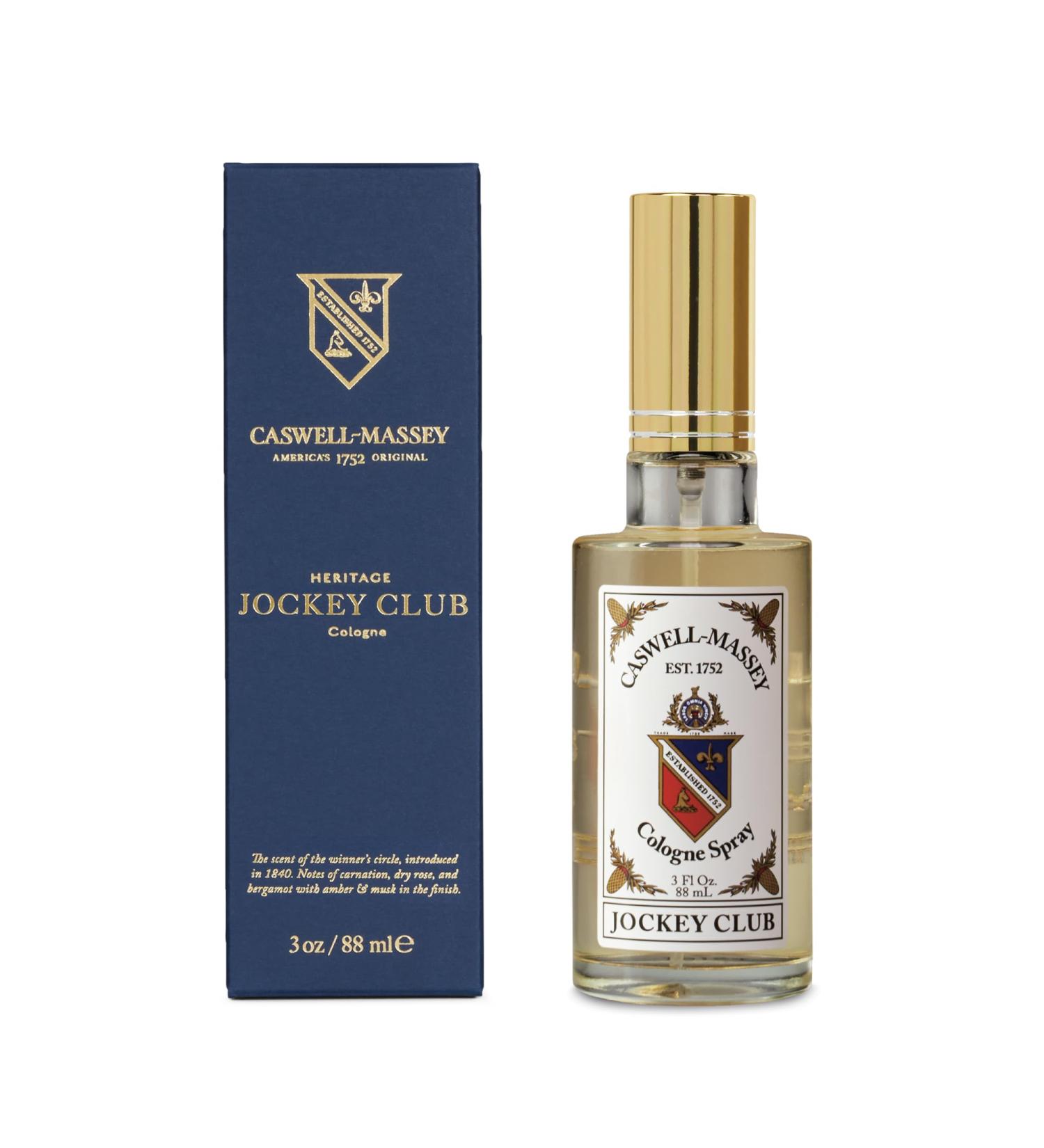 Caswell-Massey Jockey Club Gold Cap Cologne Men s Cologne with a Masculine Citrus Amber Blend 3 Fl Oz Jockey Club 3 Fl Oz (Pack of 1) - Buy Online on GoSupps.com