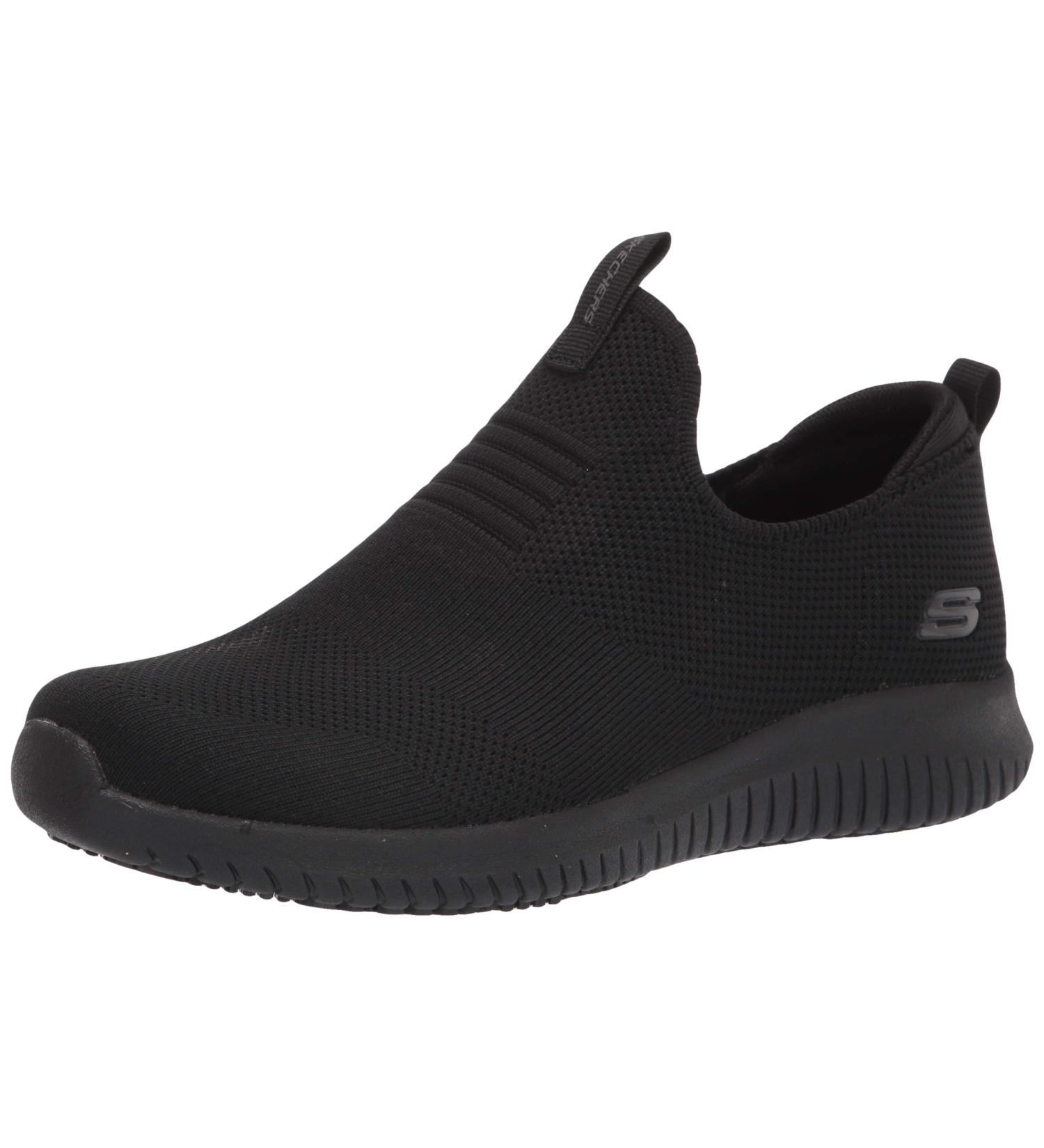 Skechers Women's Slip-On Athletic Food Service Shoe - Size 7, Black - Buy Online on GoSupps.com