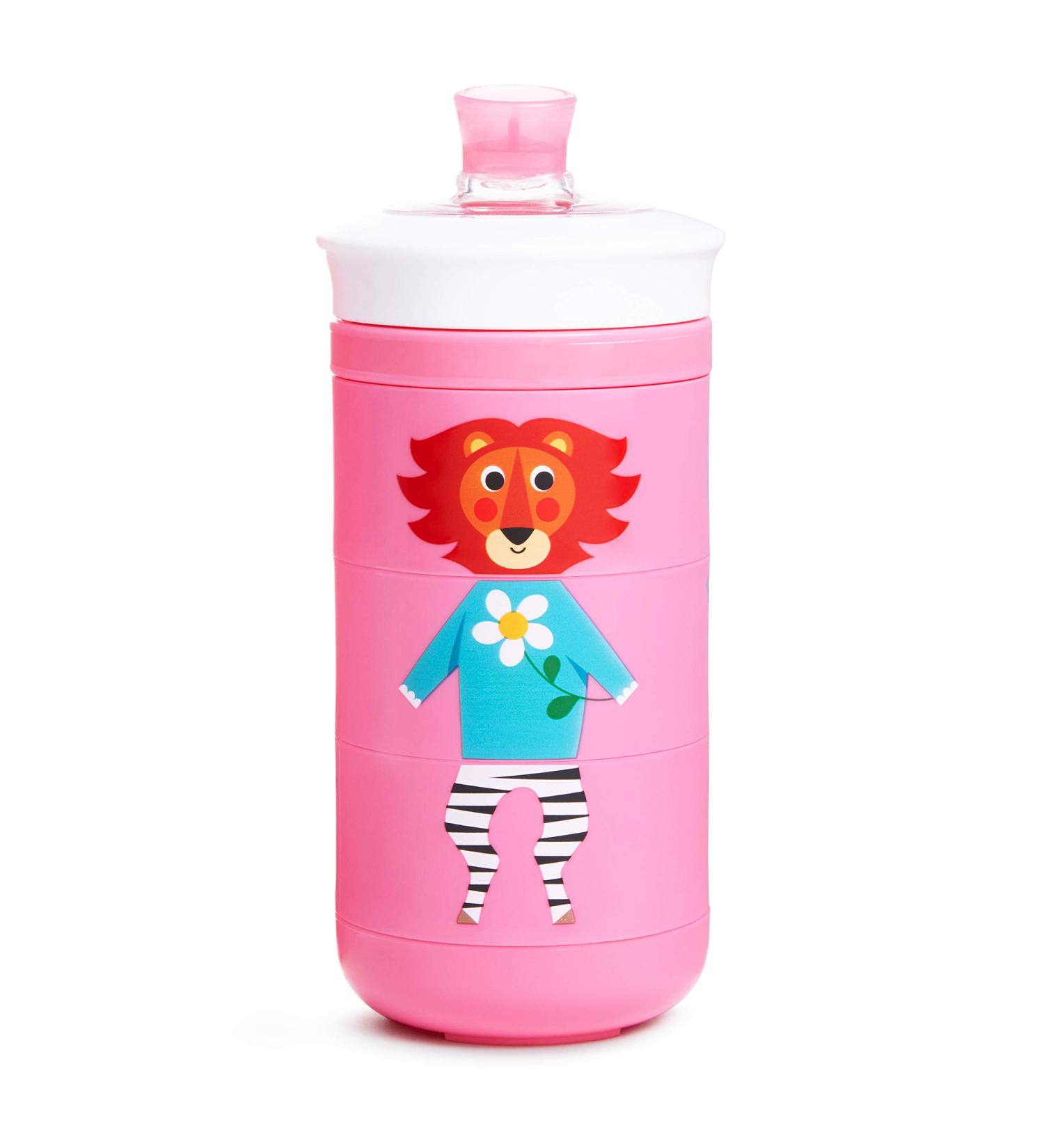 Munchkin Twisty Mix & Match Animals Sippy Cup 9oz Pink - Bite Proof, 1 Pack - Buy Online on GoSupps.com