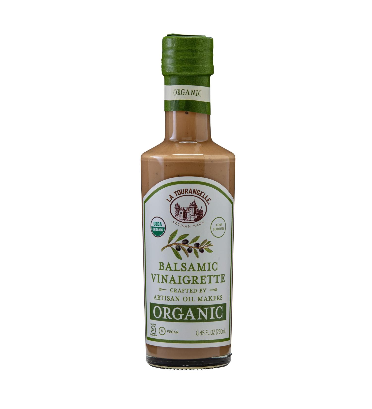 La Tourangelle Organic Balsamic Vinaigrette - 8.45 oz Bottle (Pack of 1) | Classic Flavor - Buy Online on GoSupps.com