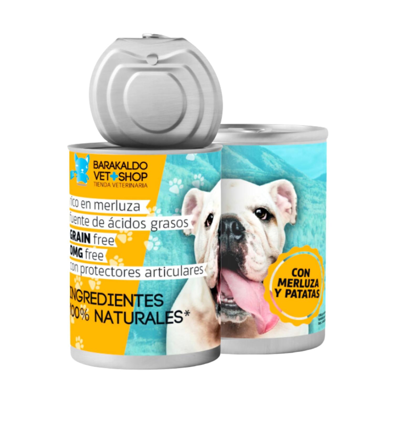 Barakaldo Vet Shop Grain Free Wet Dog Food Hake & Potatoes | 1 unit x 400 g - Buy Online on GoSupps.com