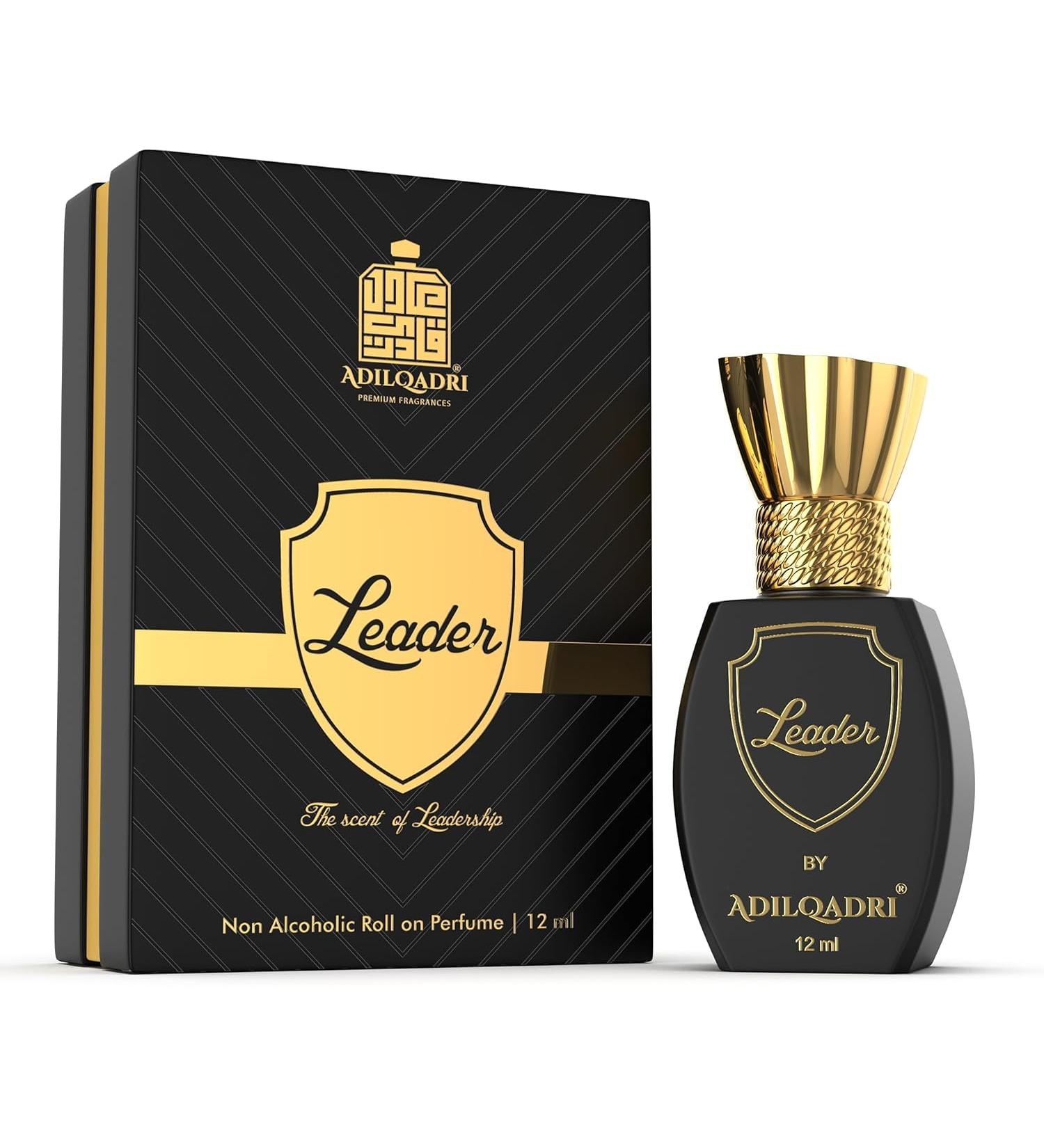 The-Adil'Qadri Leader Attar For Men Spicy & French Scent Non-Alcoholic Roll-On Perfume 0.40 Fl oz - Buy Online on GoSupps.com