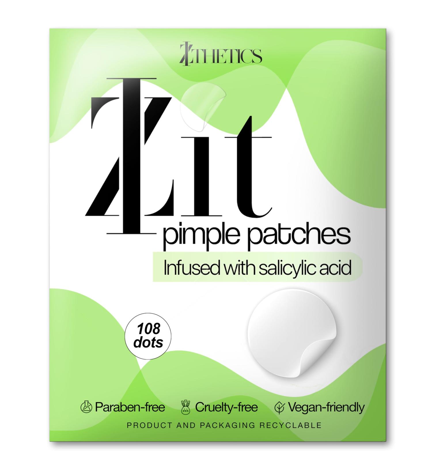 108 IZthetics Spot Patches for Invisible Spot Cleanse | Salicylic Acid infused Pimple Patch with up to 8 Hours Protection | Natural Hydrocolloid Patches for Face | Acne Patches for Women and Men 108 Piece Assortment - Buy Online on GoSupps.com