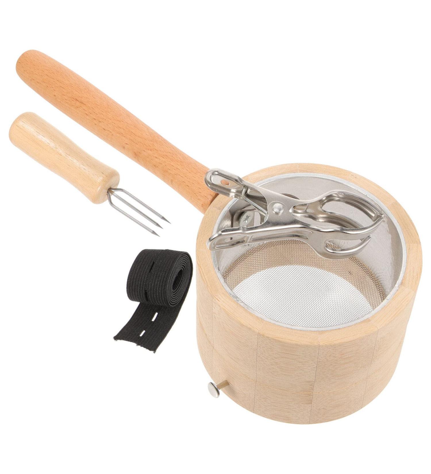 Beavorty Moxa Stand Tool Set - Portable Moxibustion Box with Wooden Handle for Home Healing - Buy Online on GoSupps.com