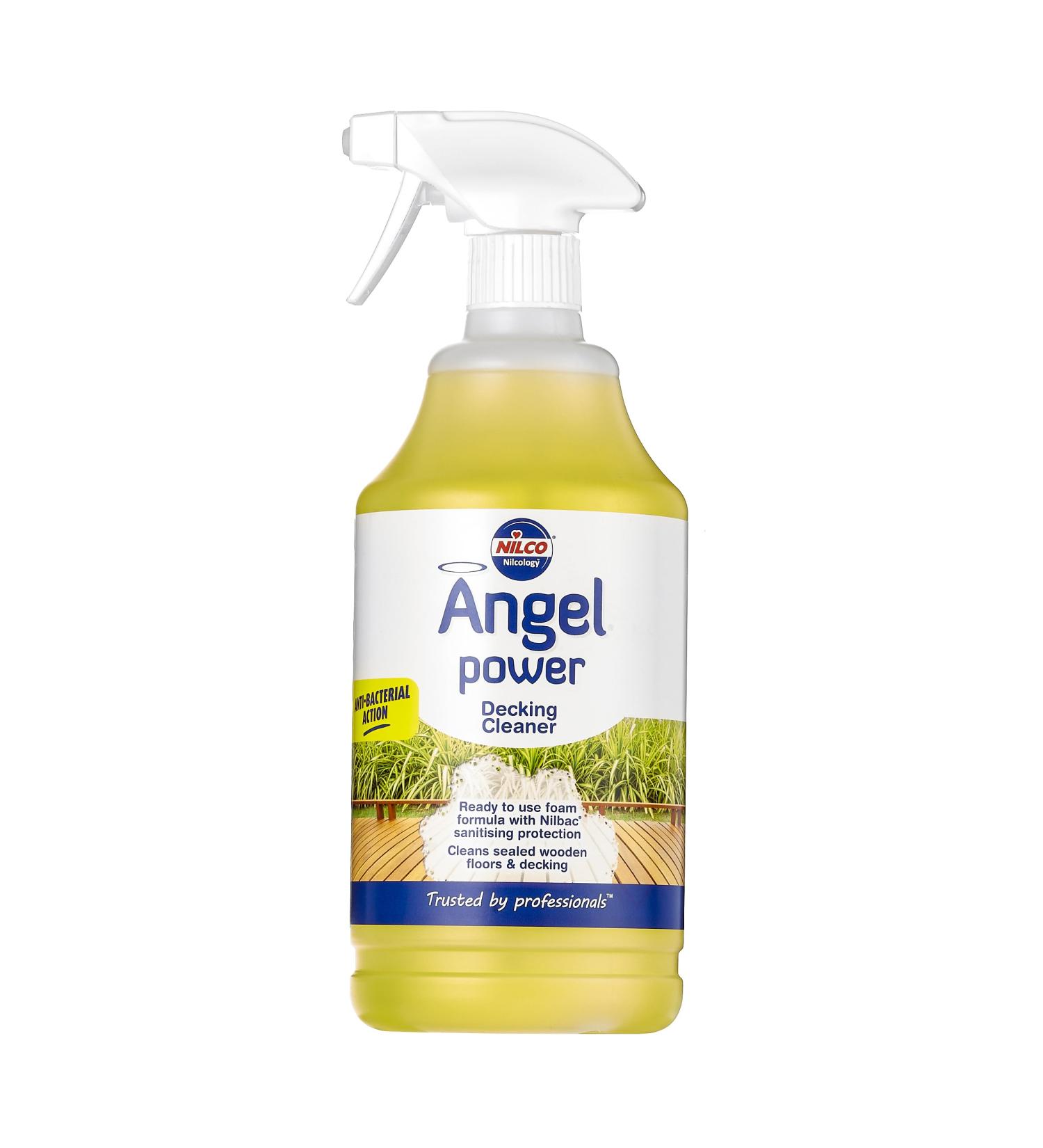 Nilco Angel Power - Decking Foaming Cleaner & Trigger 1L - Buy Online on GoSupps.com