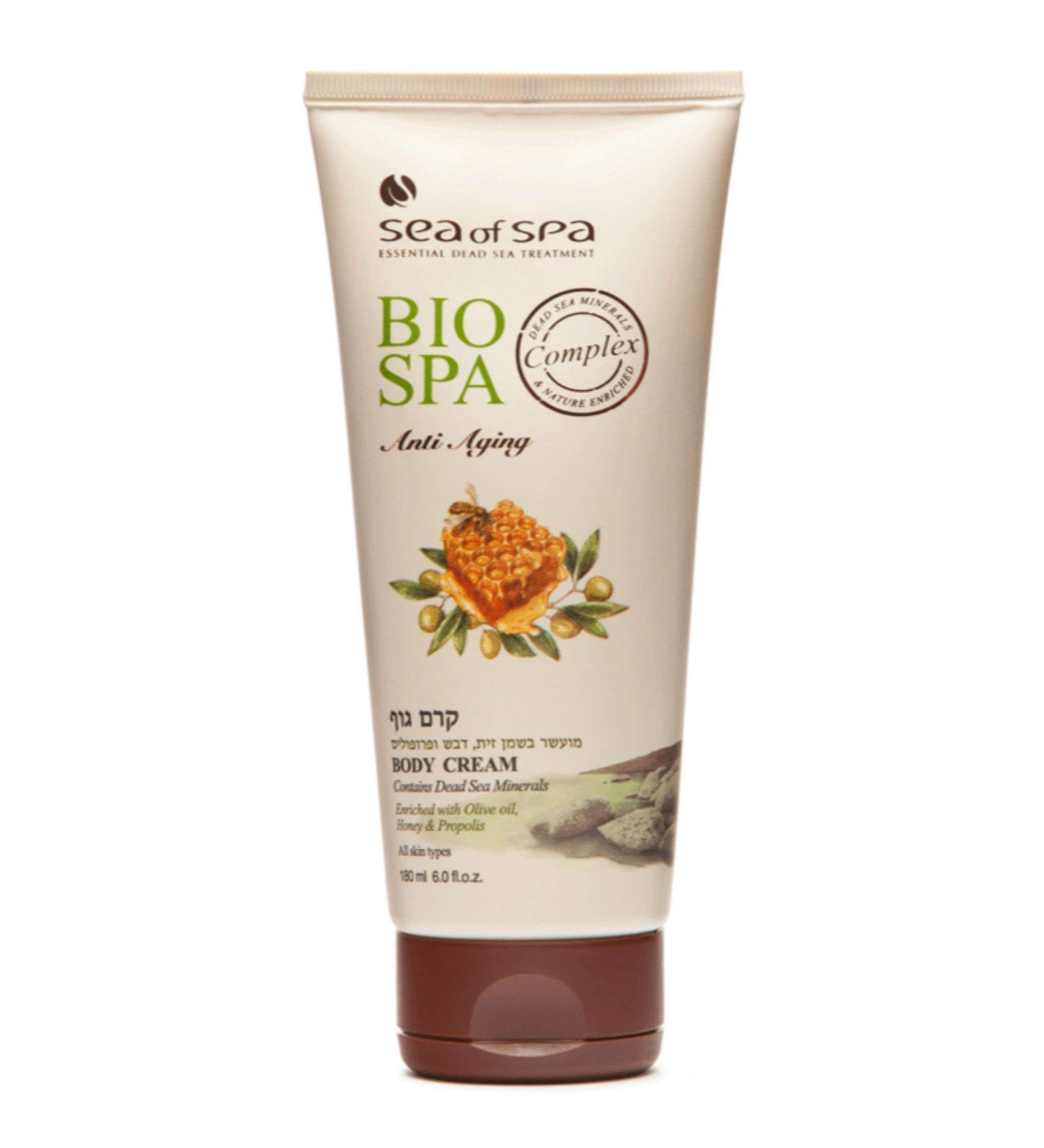 Bio Spa Body Cream with Dead Sea Minerals 6.10 Ounce