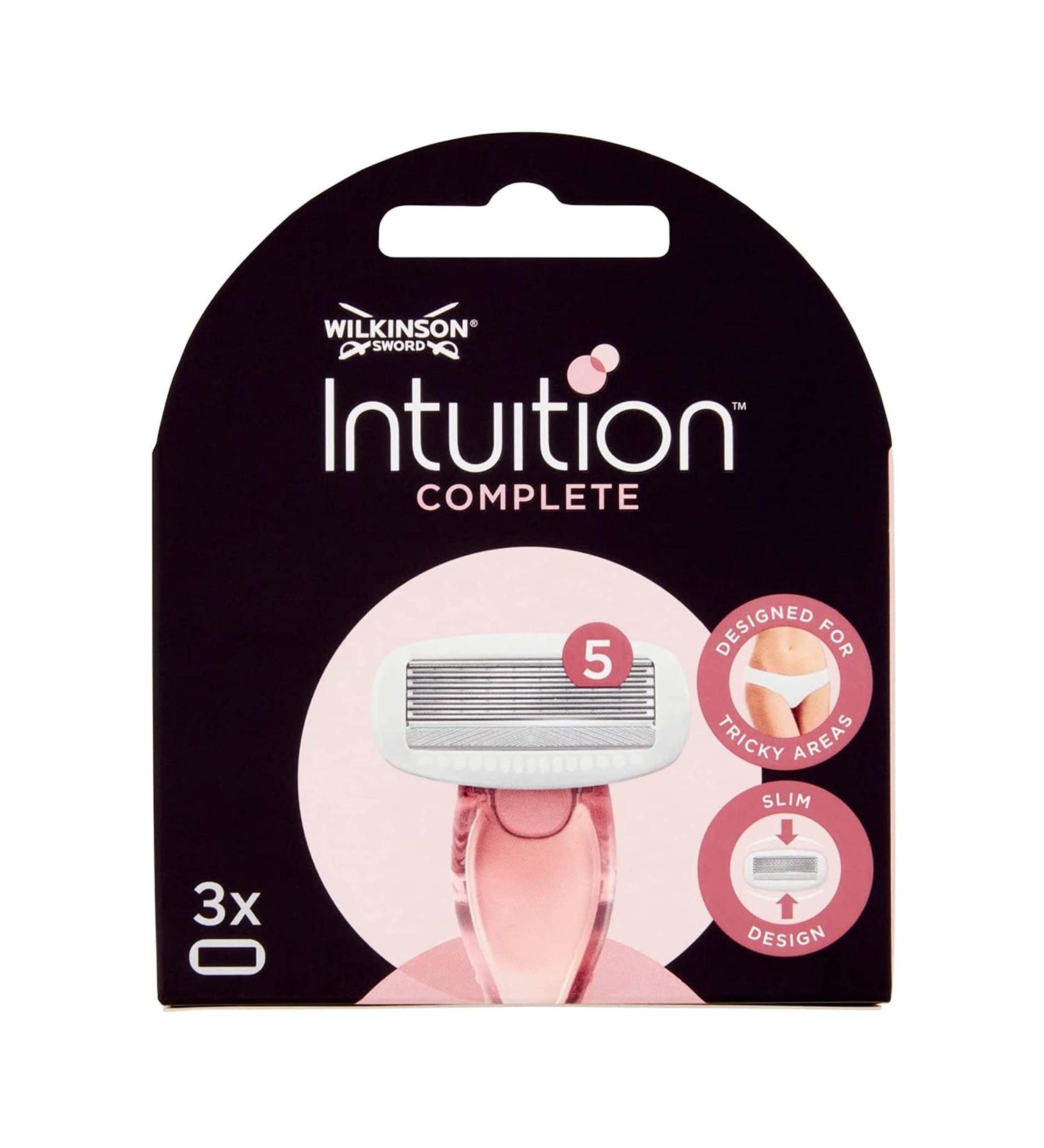 Wilkinson Sword Intuition Complete Women's Razor Blades - Pack of 3 - Buy Online on GoSupps.com