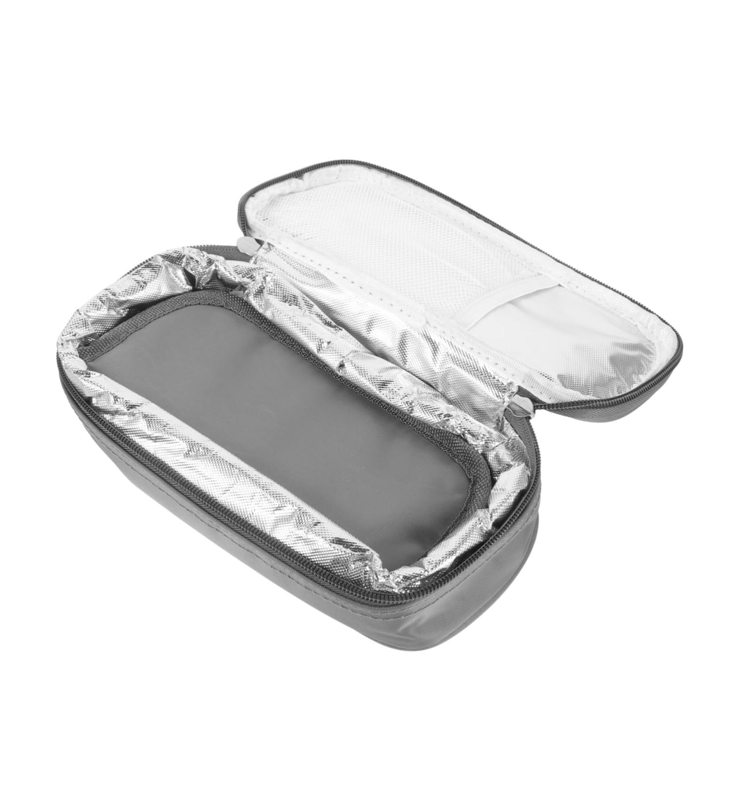 minkissy 1 Set Insulin Cooler Pack Storage Bags Insulin Holder Zipper Diabetic Drugs Organizer Portable Insulin Pouch Diabetic Medicine Bag Aluminum Foil Travel Insulation Carrying Case - Buy Online on GoSupps.com