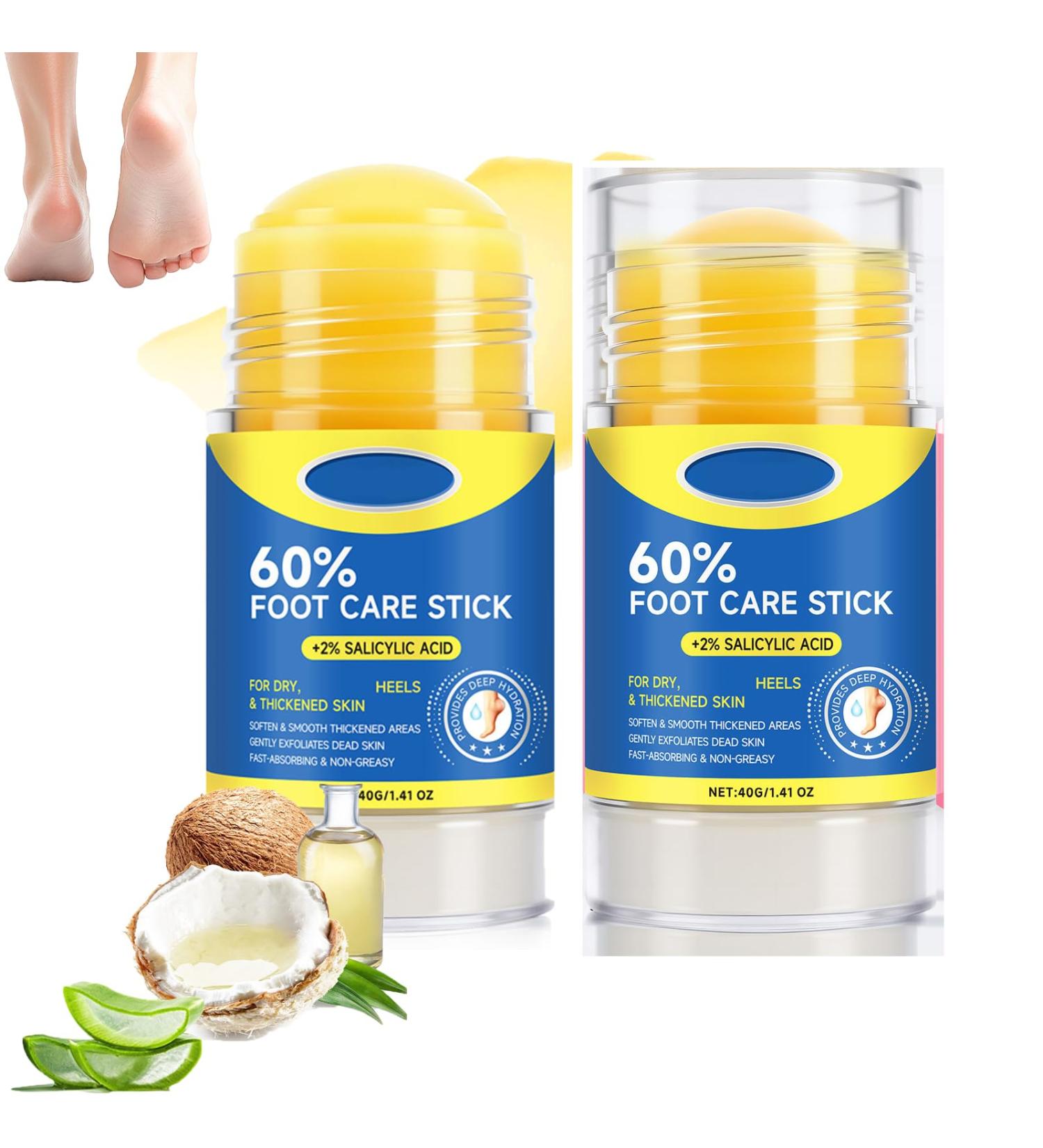  G n rique Moisturizing Repairing Foot Cream 60% Urea Cream Intensive Moisturizer for Dead Skin Anti-Crack Repair Stick for Cracked Heels and Dry Skin Smooth Feet (2) - Buy Online on GoSupps.com