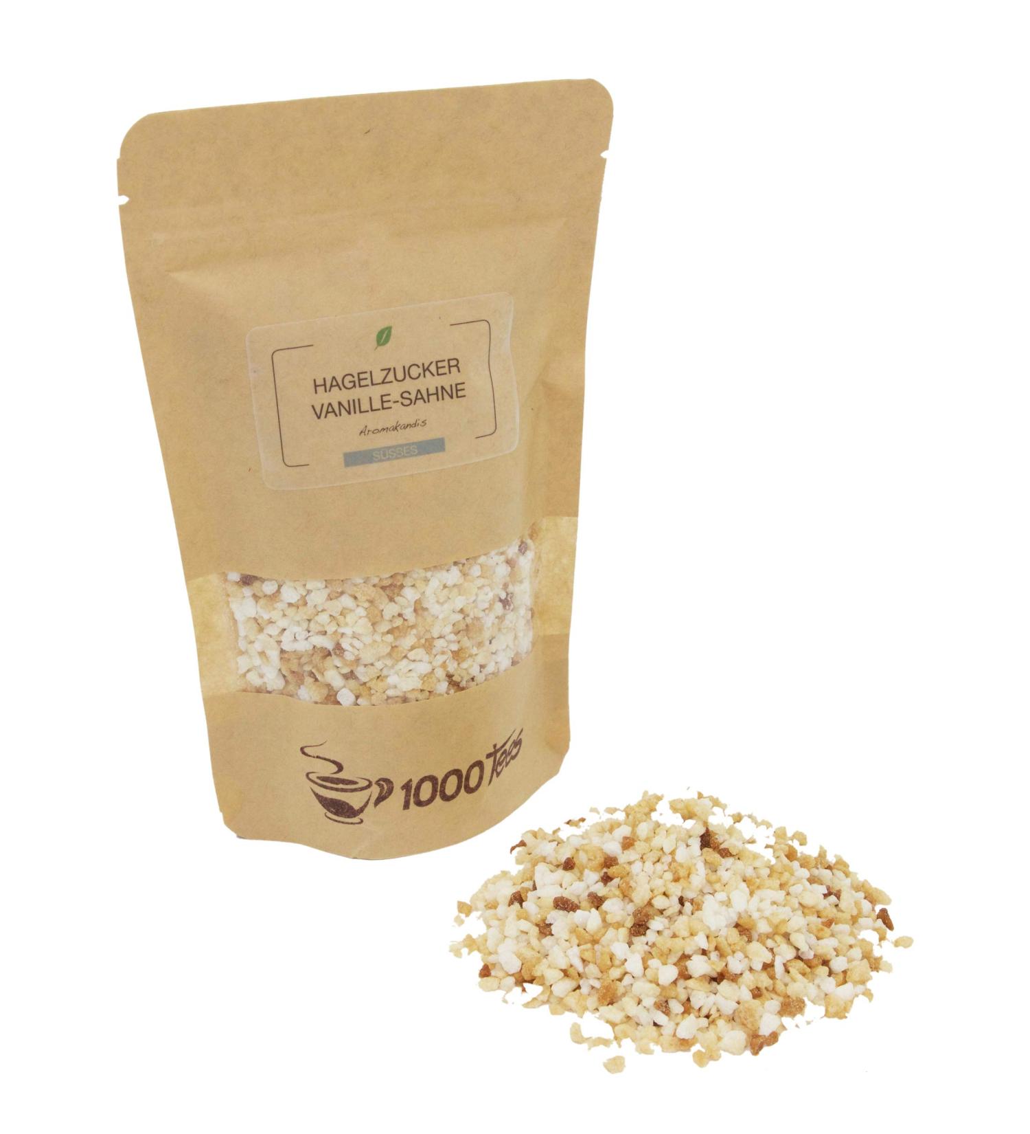 Delicious Vanilla Cream Flavored Candy - Resealable 600g Bag | Perfect Sugar Treats for Every Occasion - Buy Online on GoSupps.com