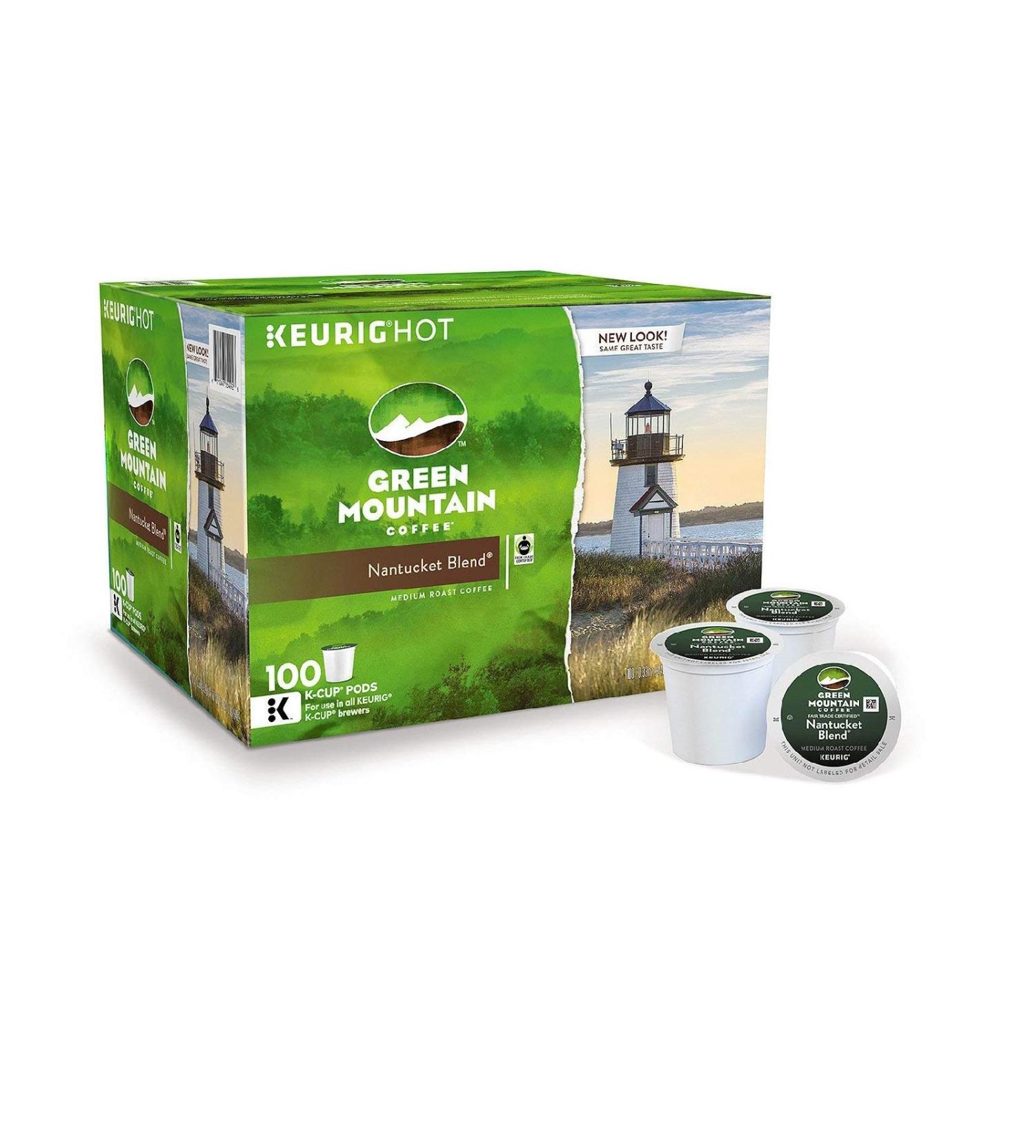 Green Mountain Coffee Nantucket Blend K-Cup for Keurig Brewers 100 Count by Green Mountain Coffee