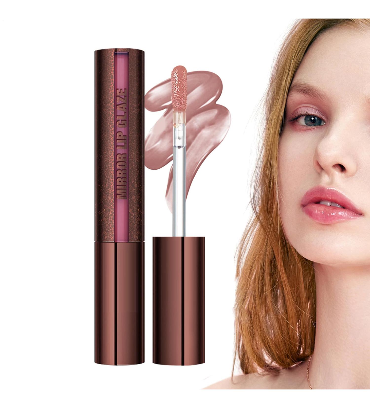 Lip Gloss Nourishing Lip Gloss Volumizing Long Lasting Nourishing Lipstick Moisturizing For Women Parties Dates Natural Beauty Enhance 05 - Buy Online on GoSupps.com
