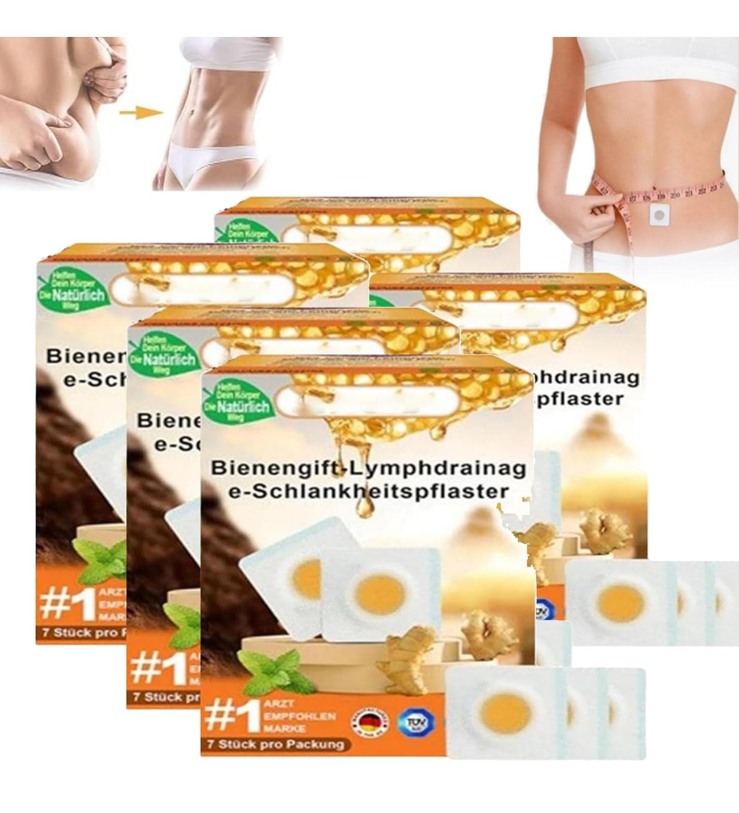 Buy Dooeka Bee Venom Slimming Patches - Effective Lymphatic Drainage Plaster (5 Bags) for International Shipping - Buy Online on GoSupps.com