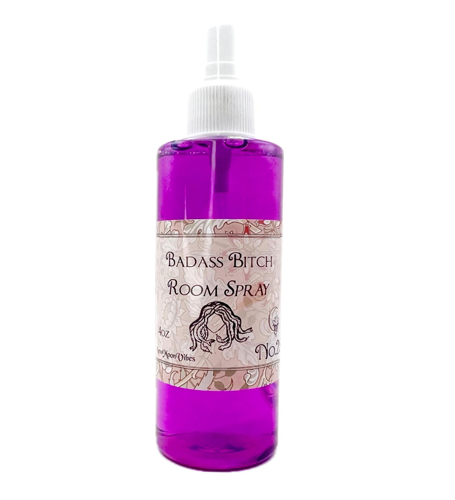 Bad Ass Bitch Room Spray by New Moon Vibes - Power Strength Courage Bold Energy Empowerment Assertiveness Spells Rituals - Handmade with Essential Oils -Wicca Pagan Hoodoo Magick Manifestation - Buy Online on GoSupps.com