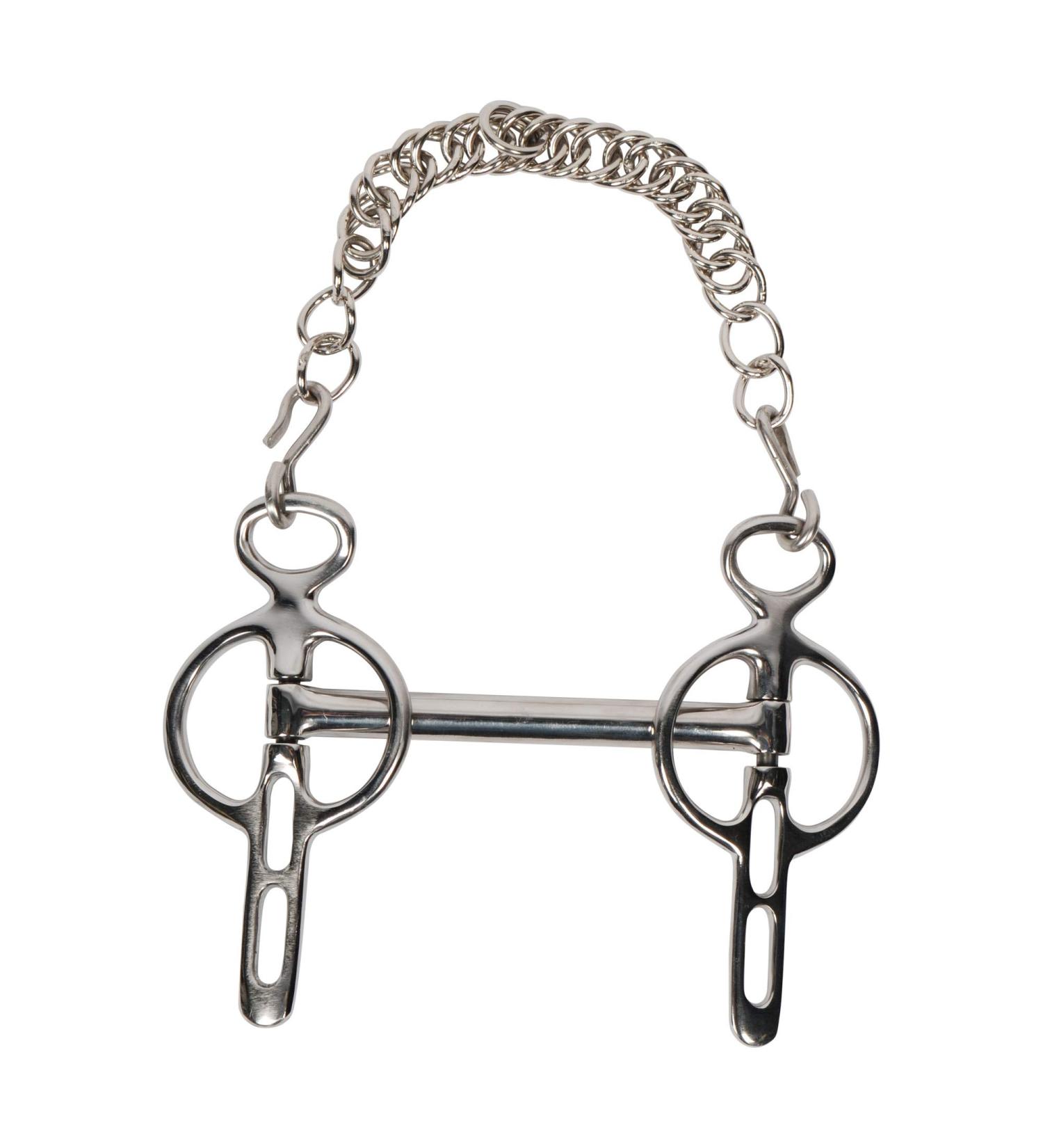 Pagony Liverpool Curb Bit Silver Size: 13 5 13 5 Silver