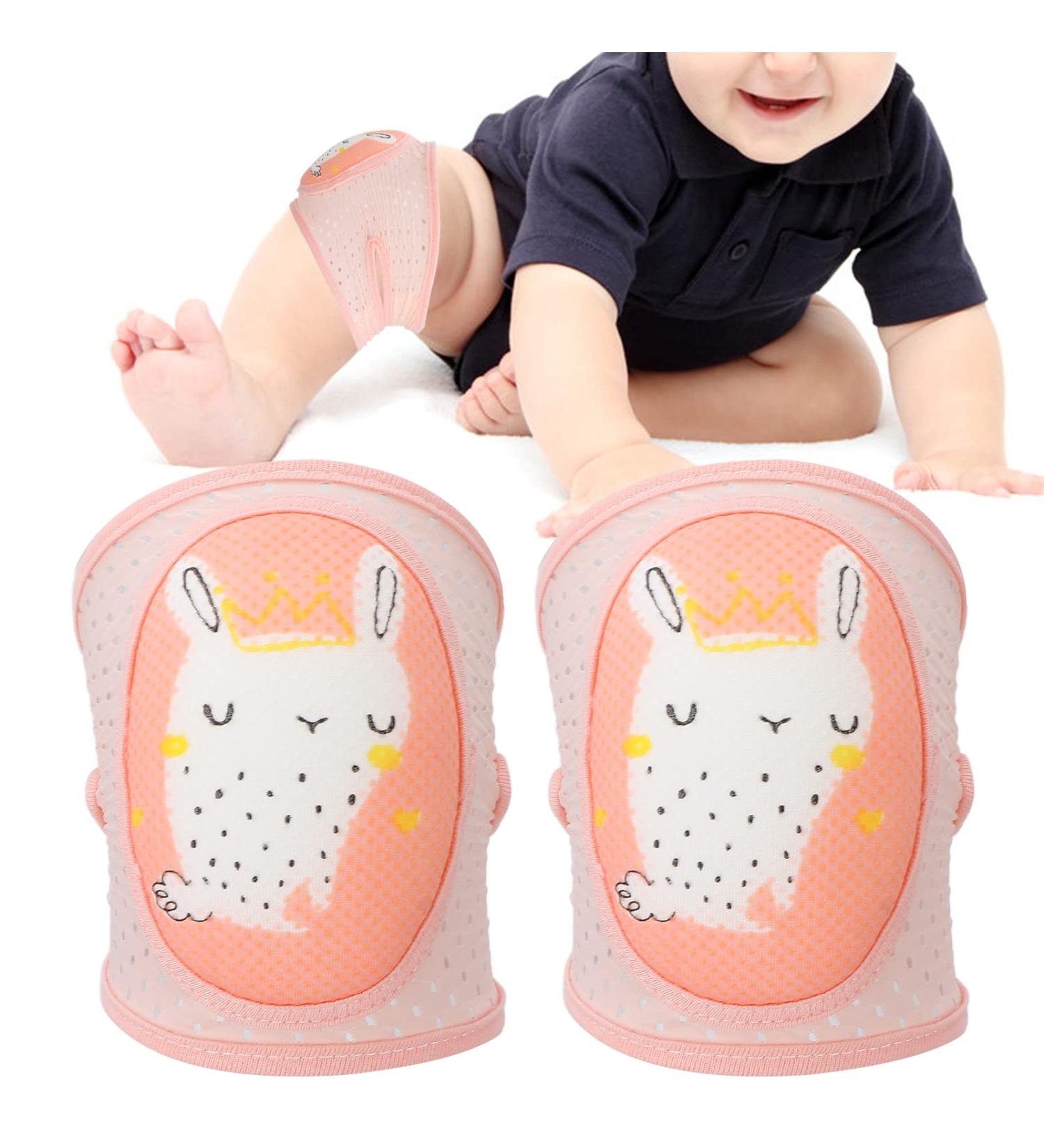 Anti-Slip Kids Crawling Knee Pads - Breathable Toddler Knee Protectors for Baby Protection - Buy Online on GoSupps.com