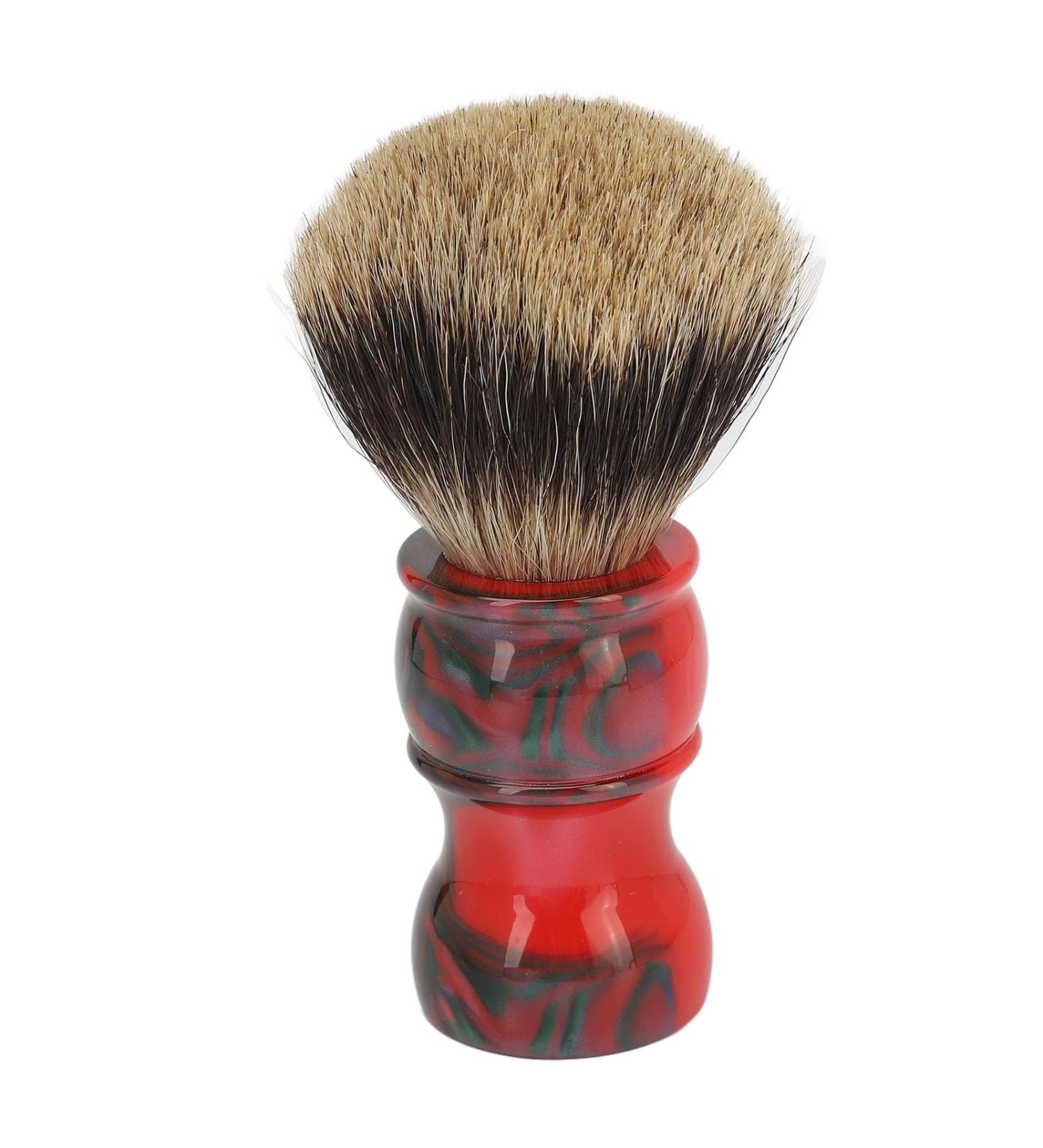 Ergonomic Synthetic Shaving Brush for Men - Portable & Easy to Clean Beard Brush for Home Barbershop - Buy Online on GoSupps.com