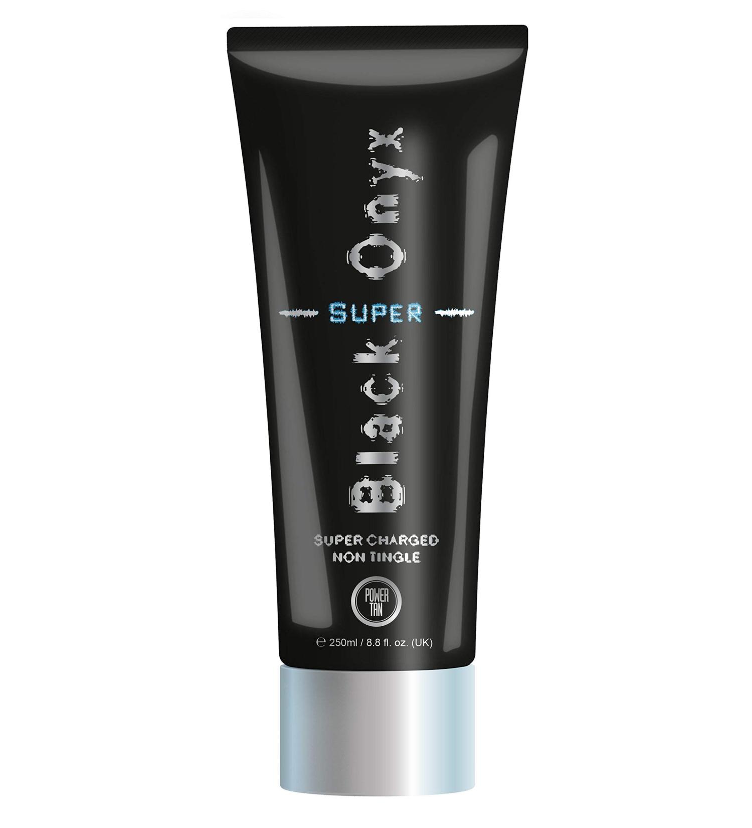 Power Tan Super Black Onyx Non Tingle Sunbed Cream Accelerator 250ml - Buy Online on GoSupps.com