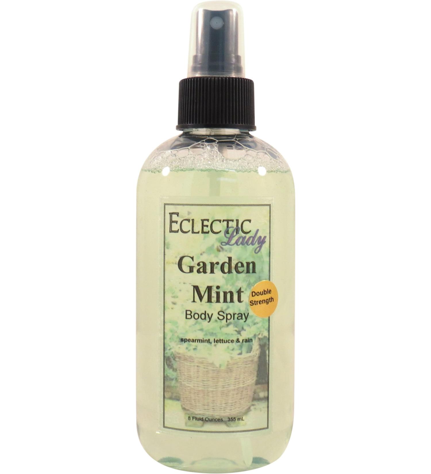 Garden Mint Body Spray (Double Strength) 8 ounces Body Mist for Women with Clean Light & Gentle Fragrance Long Lasting Perfume with Comforting Scent for Men & Women Cologne with Soft Subtle 8 Fluid Ounces (Double Strength) - Buy Online on GoSupps.com