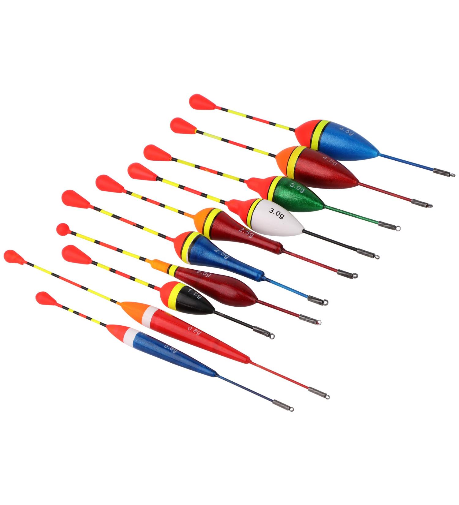 Zevmi 10-Piece Fishing Pose Set | Premium Accessories for Trout and Fried Fish Angling | International Shipping Available - Buy Online on GoSupps.com