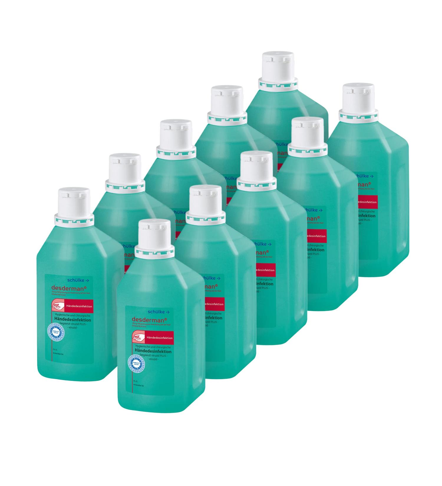 Desderman hand disinfection from Sch lke 10x 1000ml