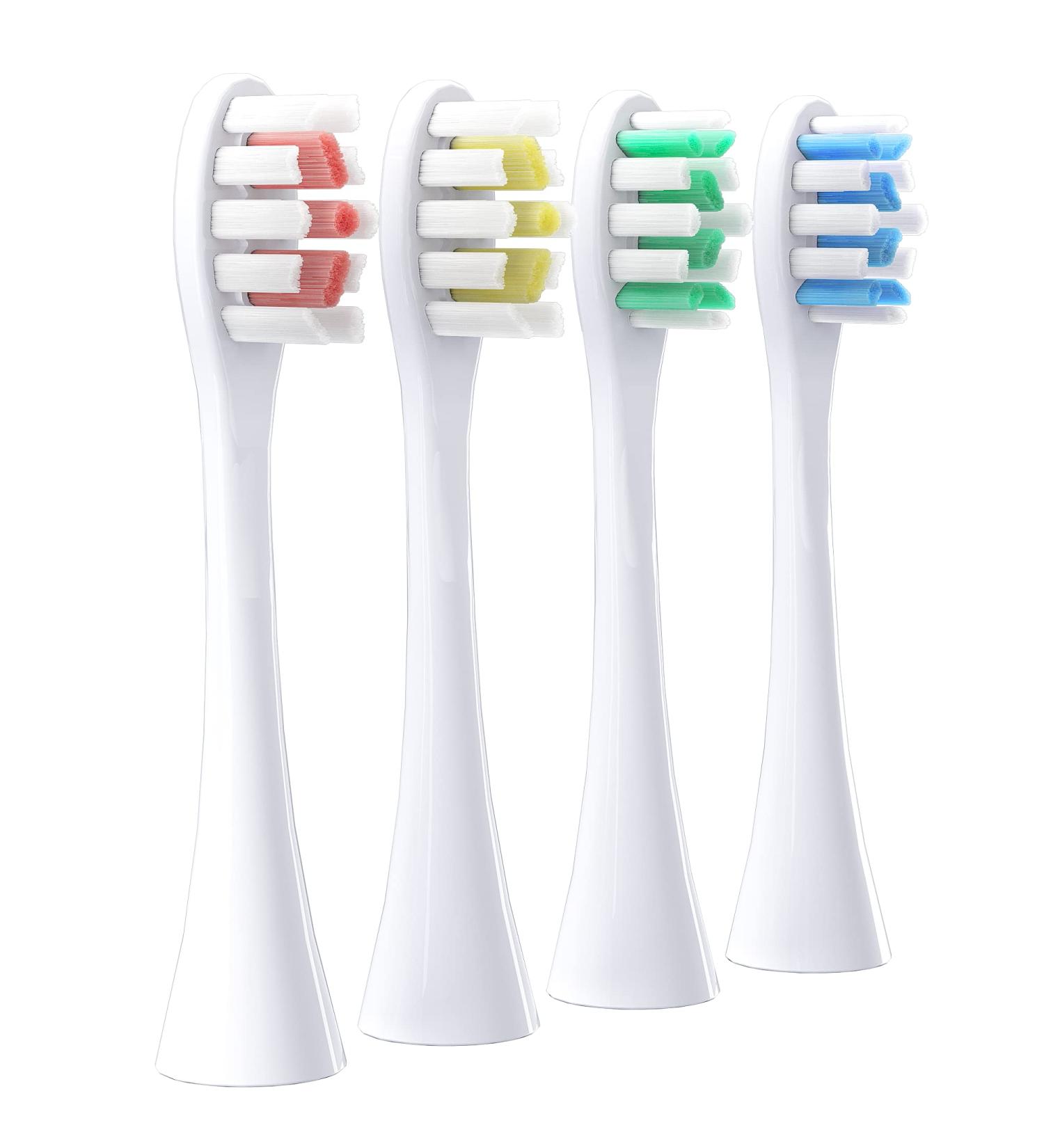 Buy Pro19 & Chameleon Series Electric Toothbrush Replacement Heads - 4 Genuine Original Brush Heads for Optimal Oral Care - Buy Online on GoSupps.com