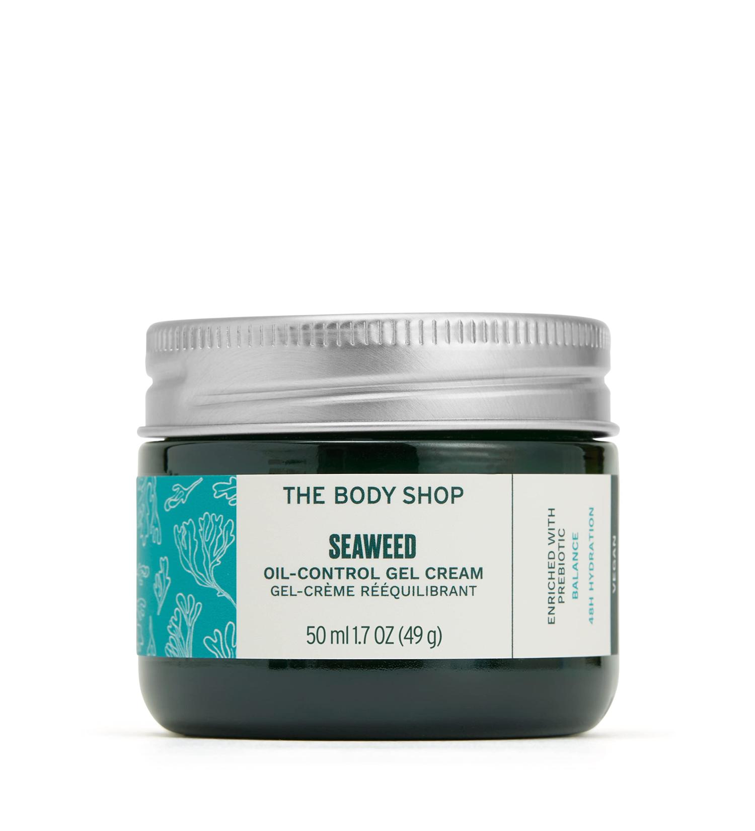 The Body Shop Seaweed Gel Cream for Oily & Combination Skin - Vegan 1.7 Oz | International Shipping Available - Buy Online on GoSupps.com