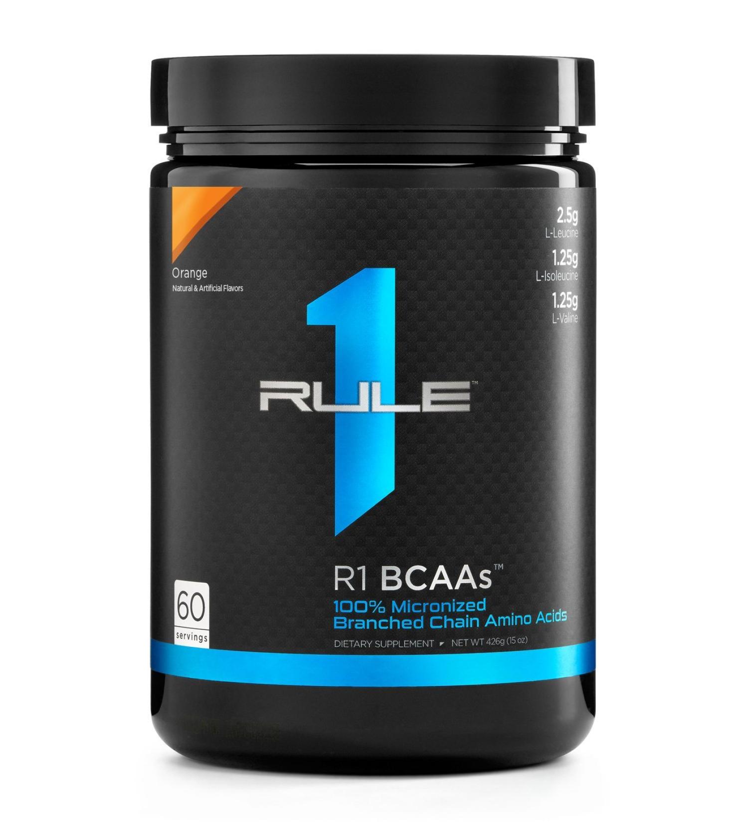 R1 Bcaa 60 Serv Orange 444 Gram