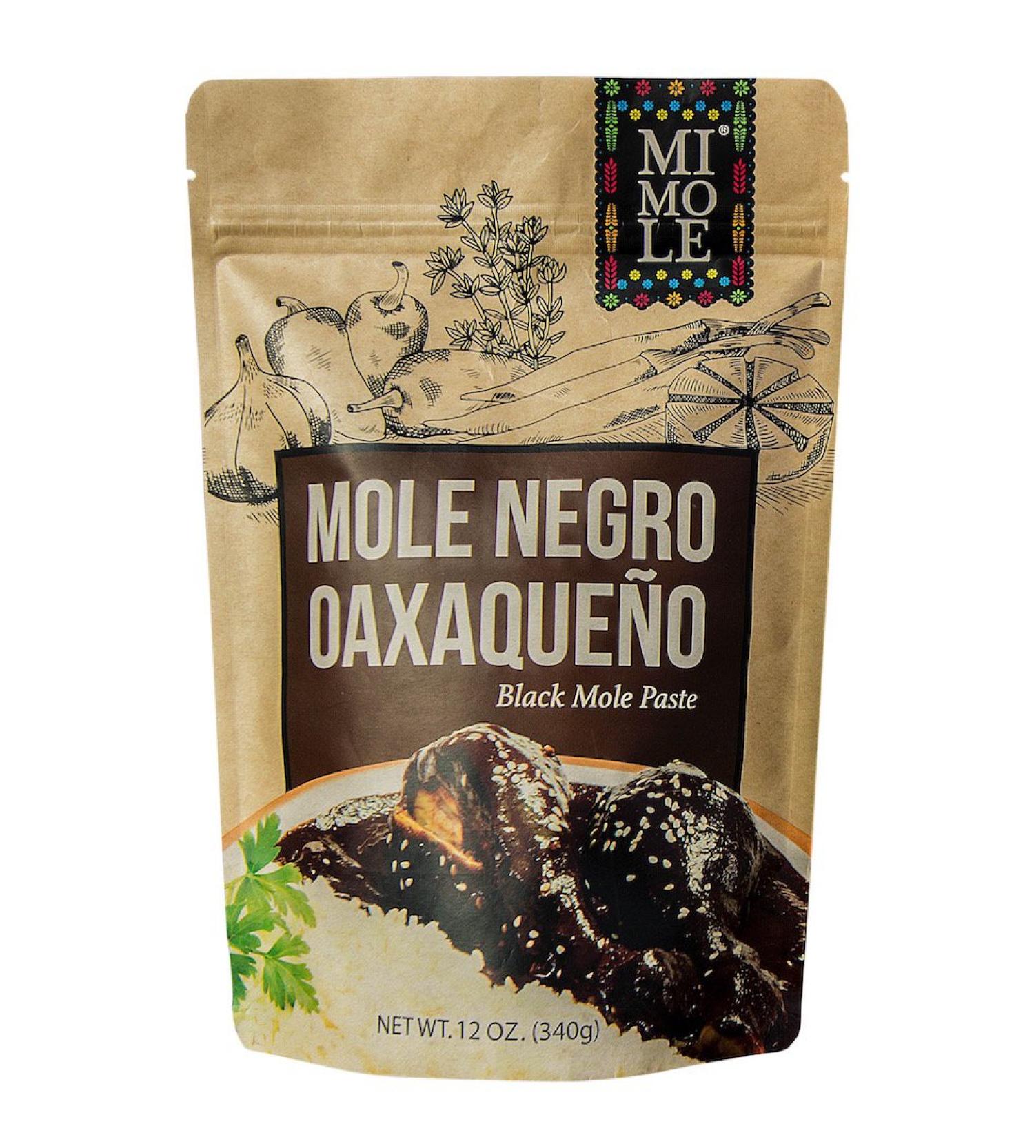 Mi Mole Negro Oaxaque o 12 Oz - Authentic Black Mole Paste - Buy Online on GoSupps.com