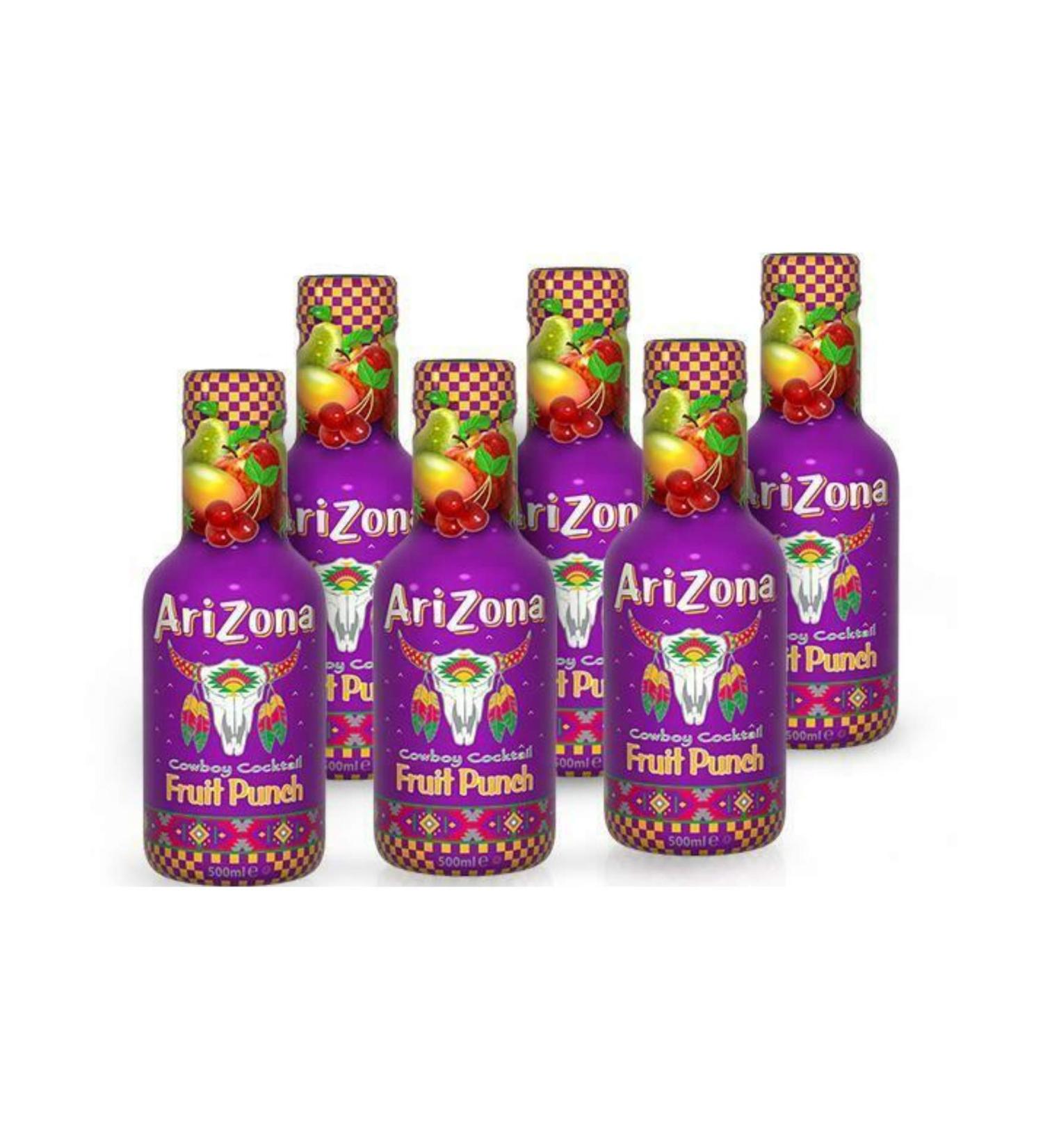 Arizona Arizona Set of 6 Fruit Punches 500 ml