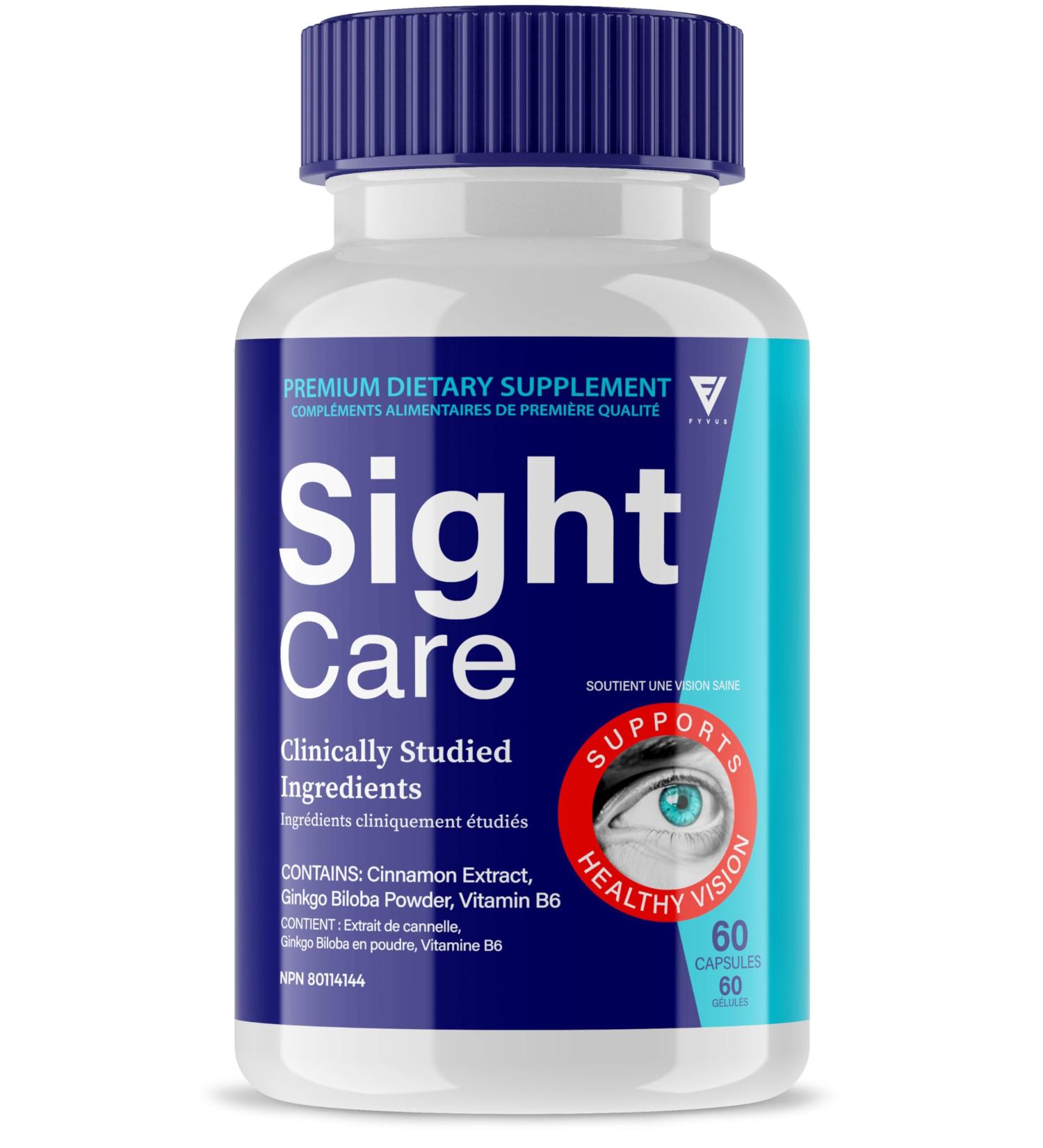 Sight Care Vision Support Supplement Sight Care Pills SightCare Eye Care Capsules for Healthy Vision Support Maximum Strength Advanced Formula Slight Care Support Supplement Reviews (60 Capsules) - Buy Online on GoSupps.com