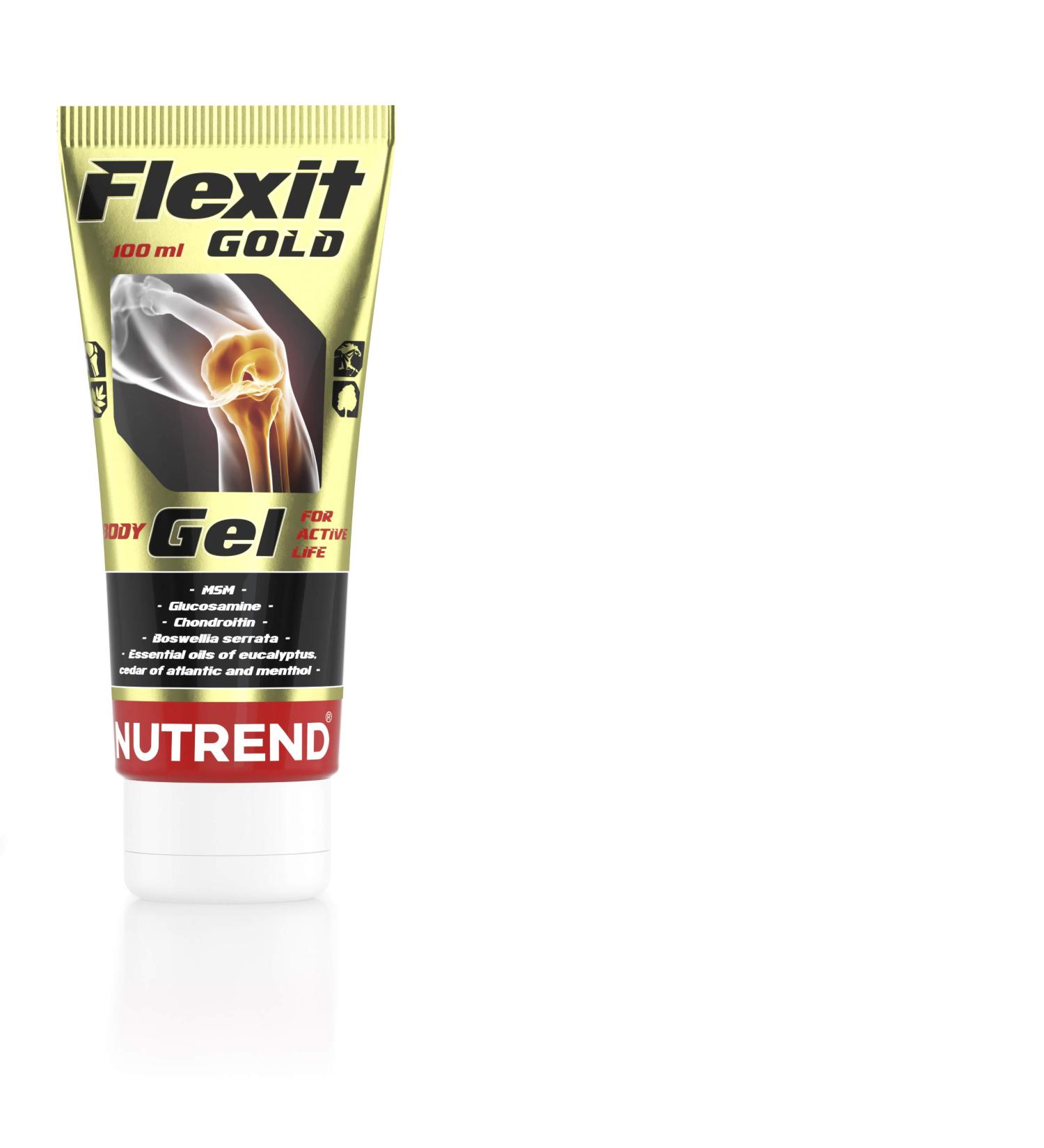 Nutrend FLEXIT Gold Gel MSM Viatmins B6 C D Chondroitin Sodium