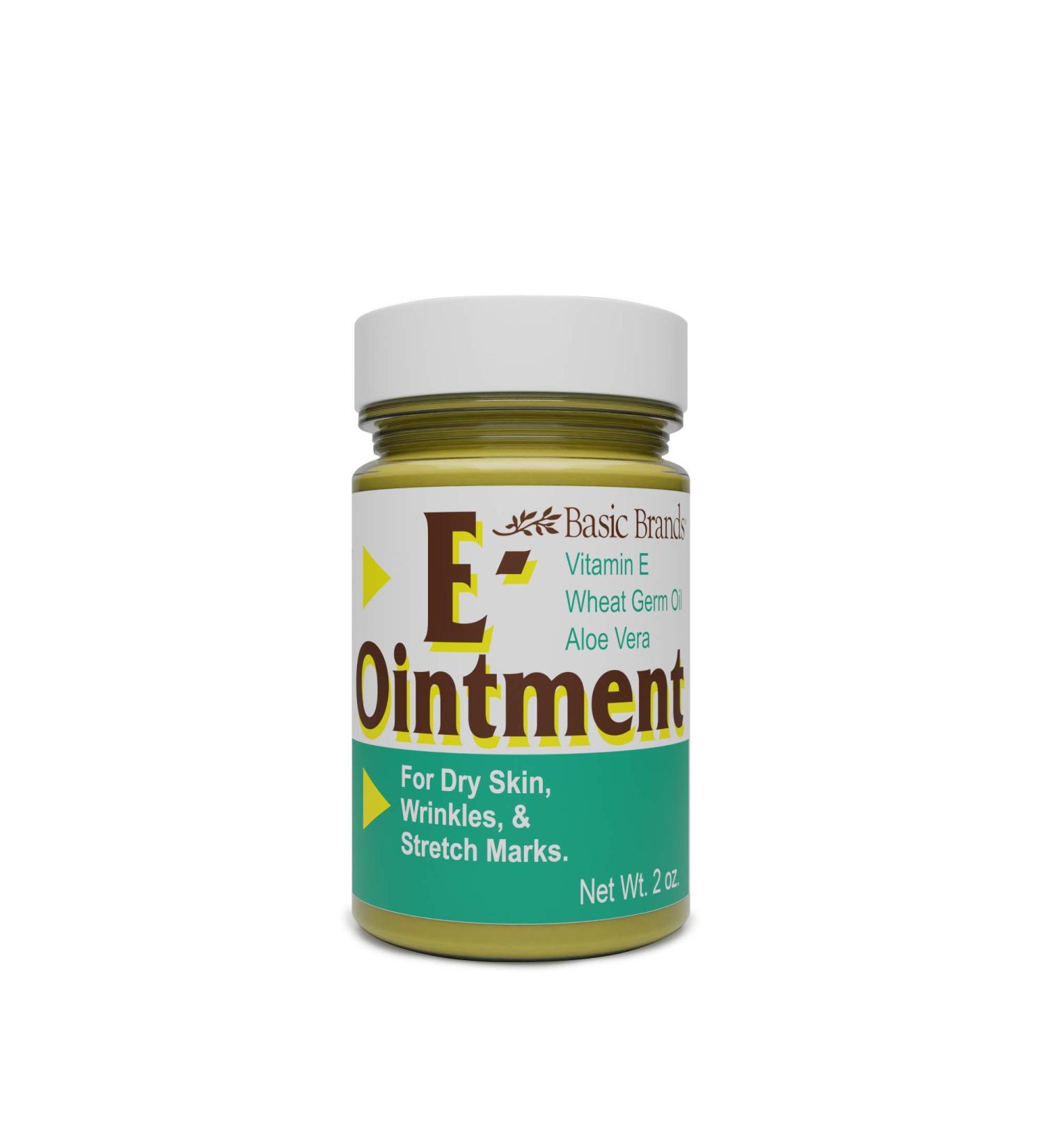 Basic Brands Vitamin E Ointment 2 oz - Original 2 Ounce (Pack of 1) - Buy Online on GoSupps.com