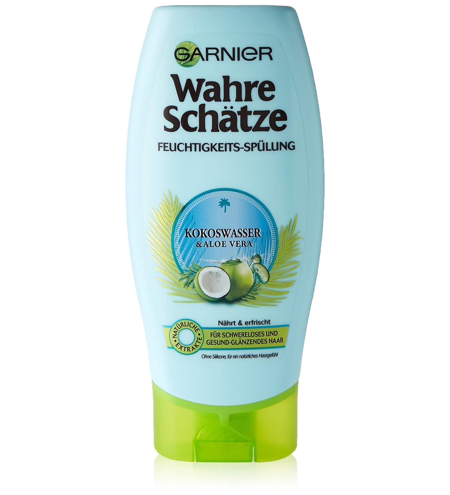 Garnier Coconut Water Conditioner - Moisturizing Silicone-Free Pack of 6 (6 x 250 ml) | International Shipping Available - Buy Online on GoSupps.com