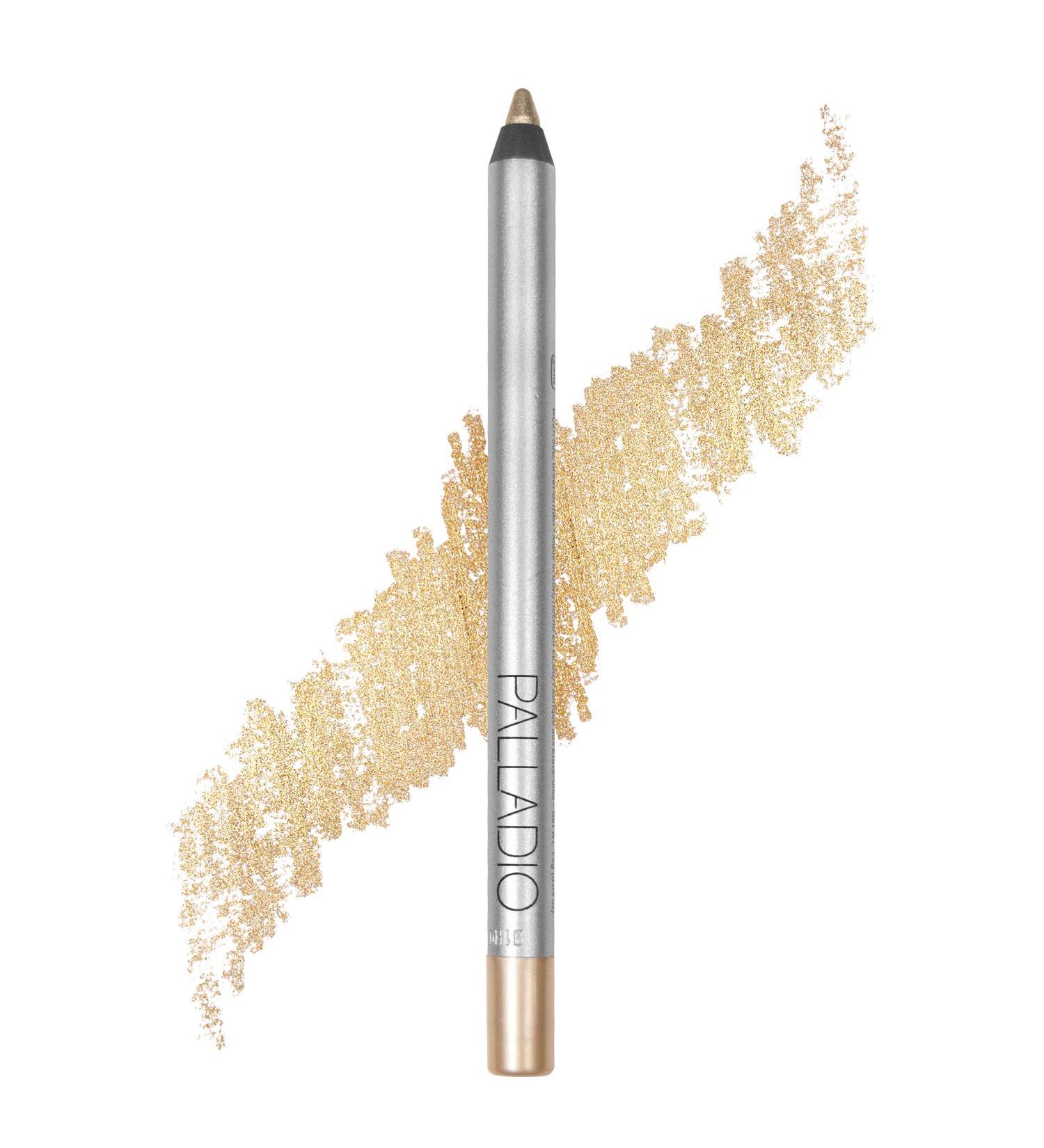 Palladio precision-Eyeliner on a silicone-based rich pigments gentle use dramatic smoky effect to gentle everyday look champagne