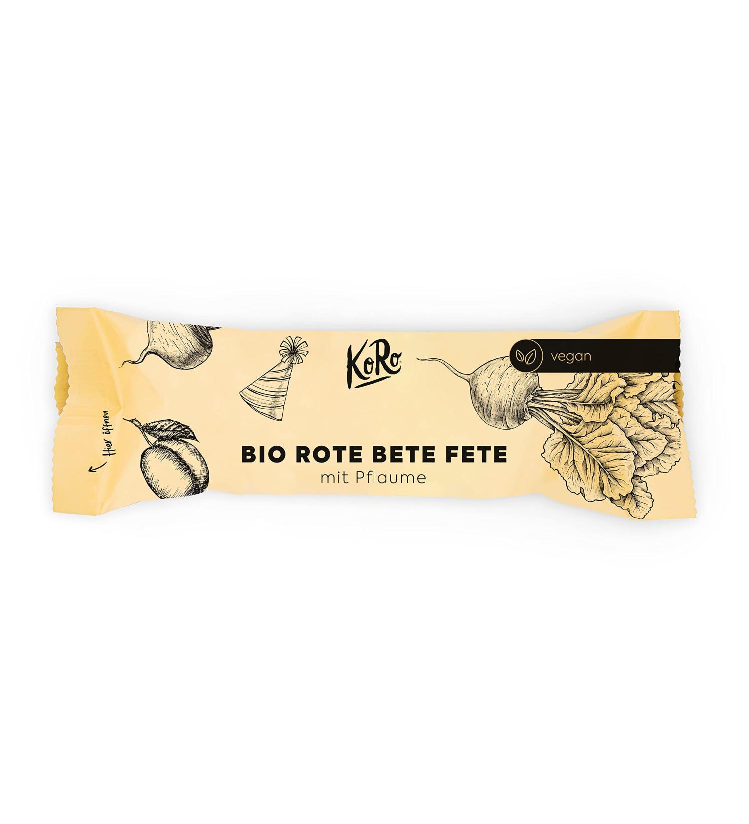 KoRo - Barre la betterave bio 45 g - Buy Online on GoSupps.com