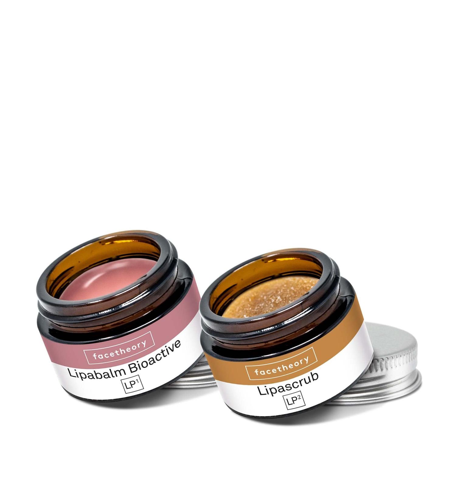 Facetheory Lip Care Set - Vegan & Cruelty-Free Lip Balm and Lip Scrub - Made in UK - Buy Online on GoSupps.com