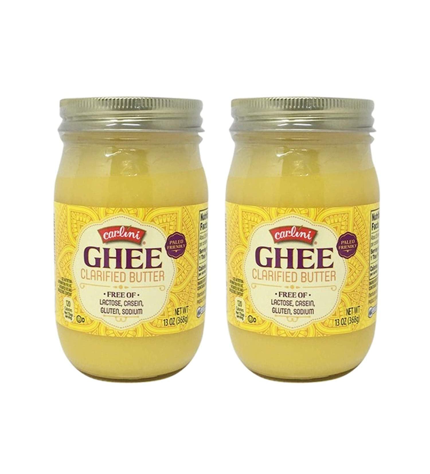 Carlini Ghee Paleo Friendly Lactose/Casein/Gluten Free Clarified Butter: 2 Pack (26 oz.)