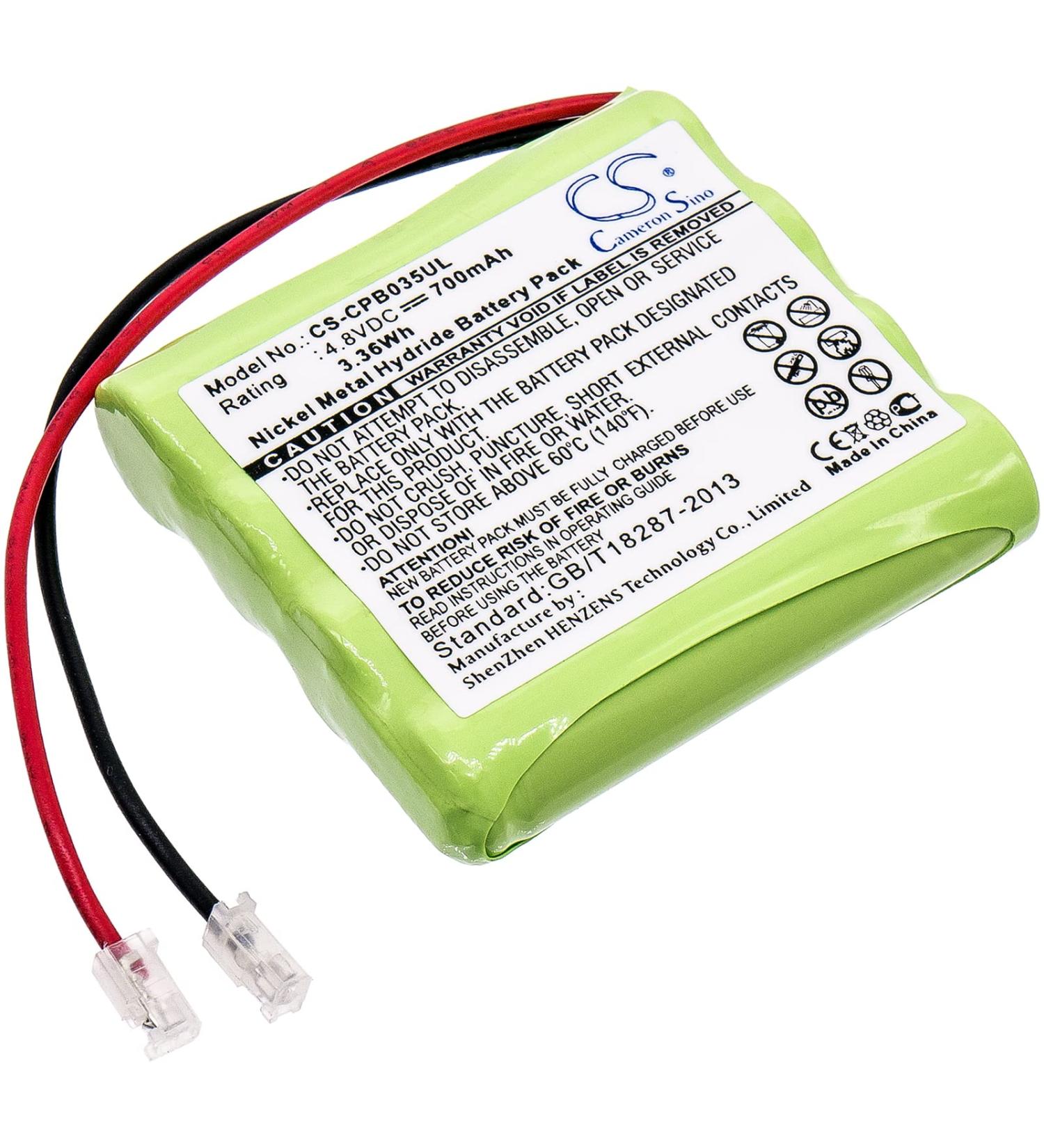 700mAh AAA Battery Replacement - 4.8V Compatible Rechargeable Batteries - Buy Online on GoSupps.com