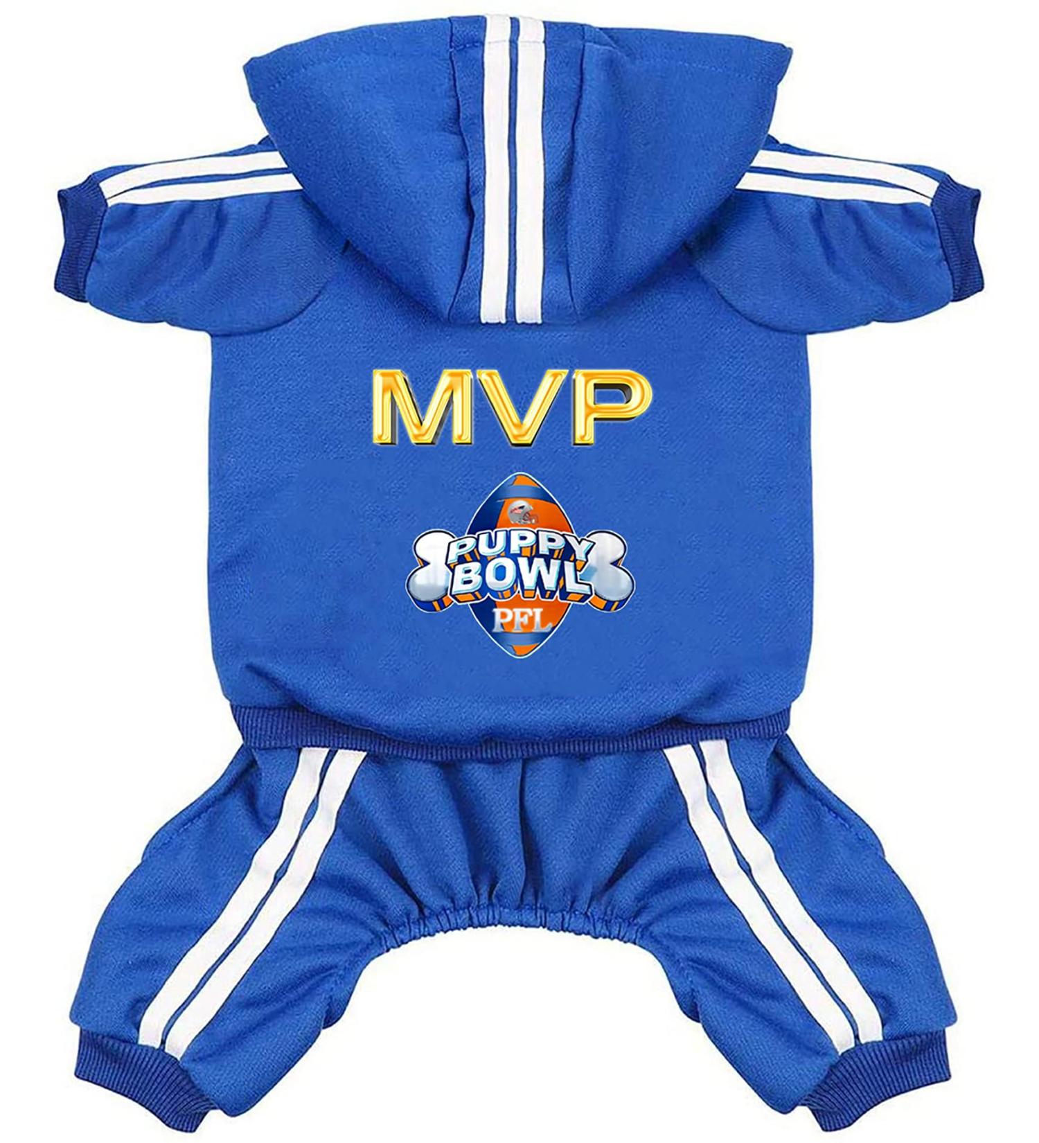 Shop Dog Hoodies - Warm Fleece Sweater for Small & Large Dogs | Football MVP Cotton Hoodie - Buy Online on GoSupps.com