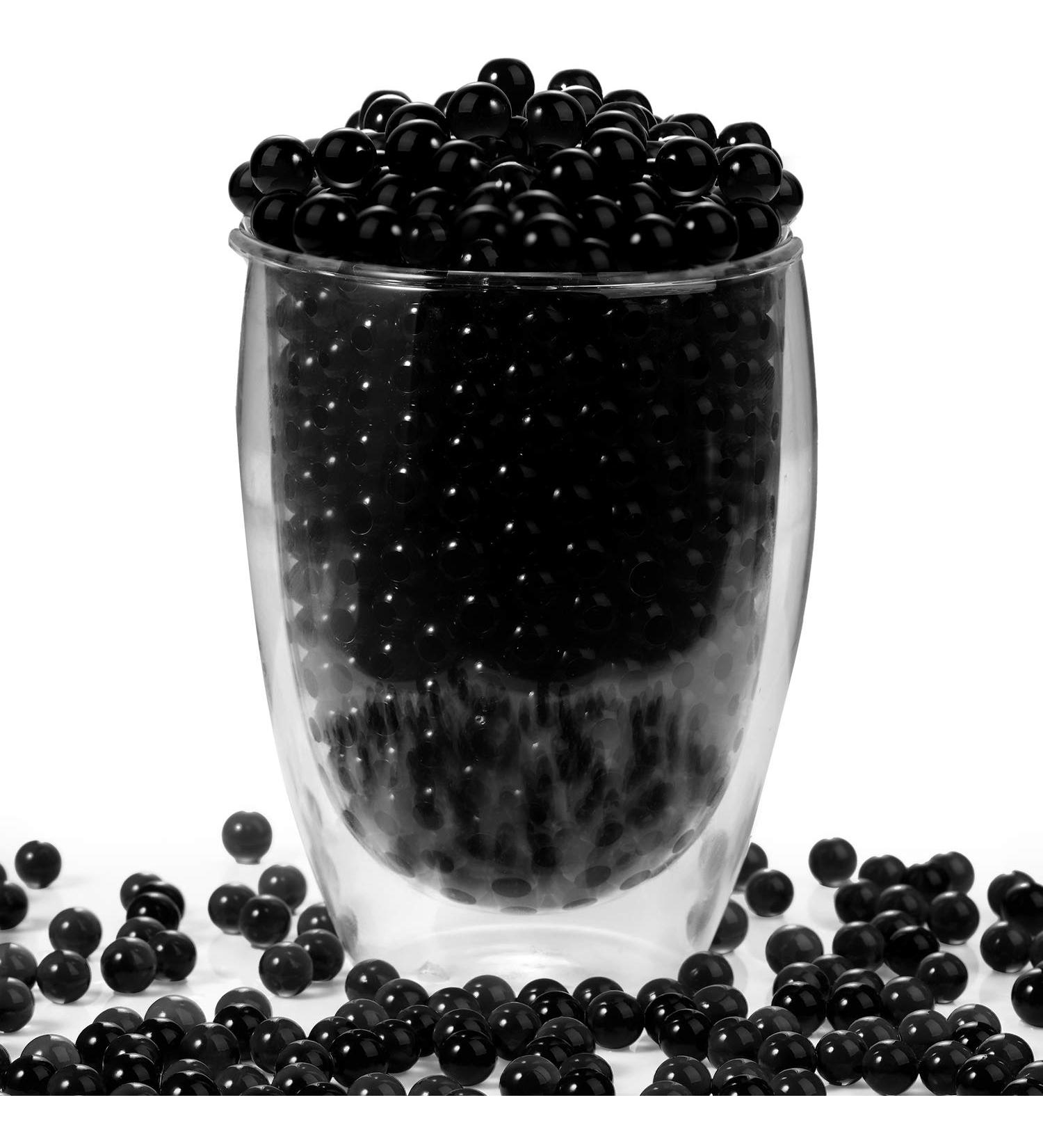 EBOOT 20000 Packs Black Floral Water Pearls Gel Soil Crystal Beads - Vase Filler - Buy Online on GoSupps.com