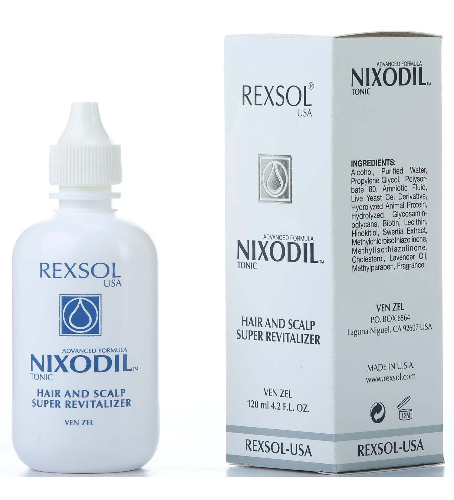 REXSOL Nixodil Hair & Scalp Super Revitalizer - Prevent Hair Loss Stimulate Growth | Live Yeast Cell Derivatives Biotin Lavender Oil | 120 ml - International Shipping - Buy Online on GoSupps.com