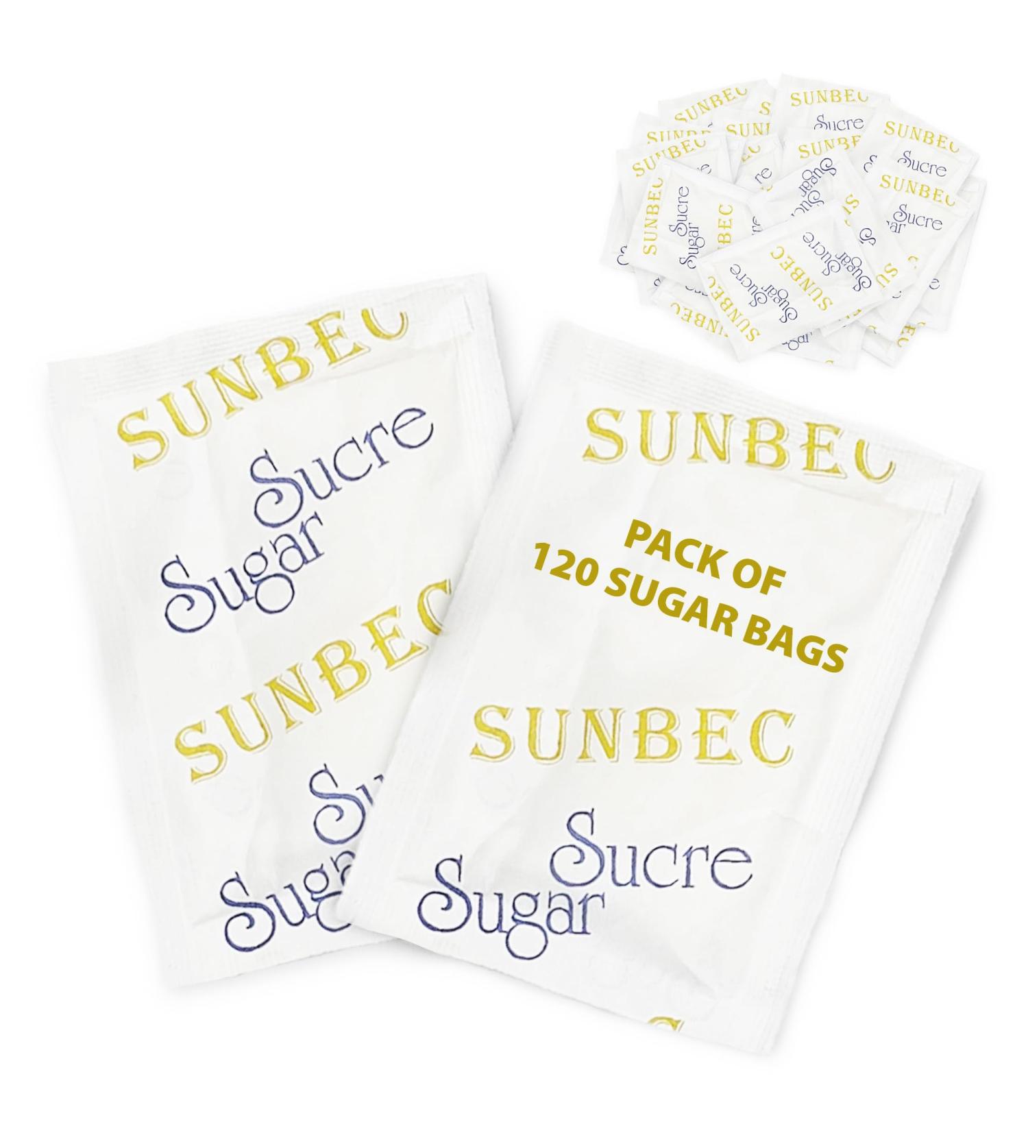 SUNBEC Individual Sugar Packets 1000 Count (3.5kg) Single Serve Sugar Packets for Coffee and Bulk Use 100% Pure Cane Sugar 3.5 kg (Pack of 1) - Buy Online on GoSupps.com