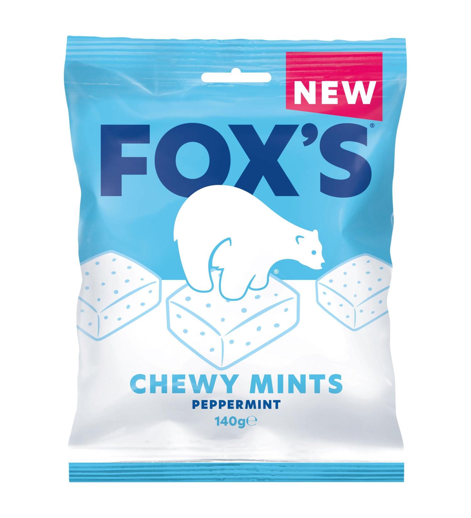 Fox's Chewy Mints Peppermint 140g